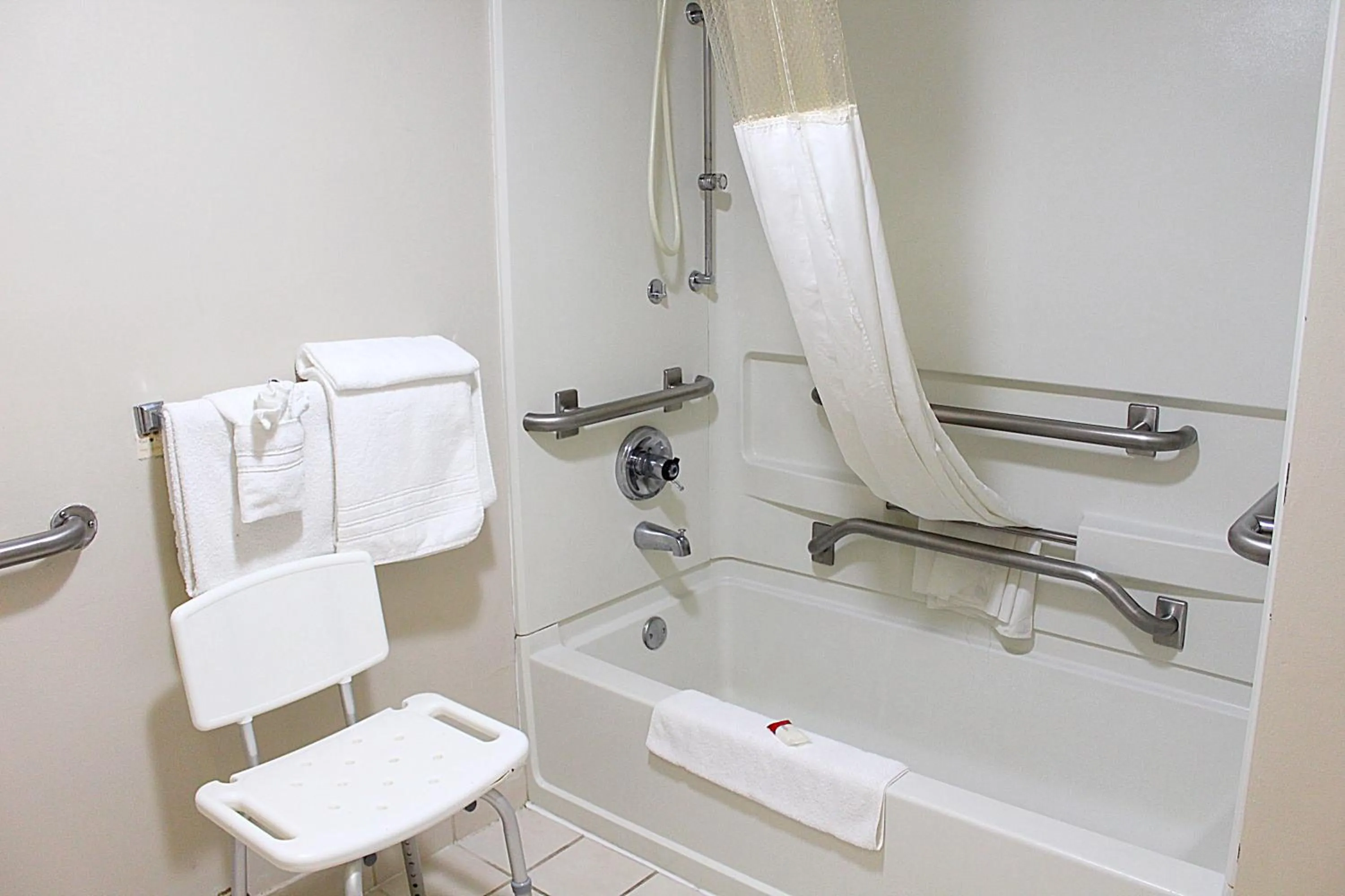 Bathroom in Baymont by Wyndham Springfield