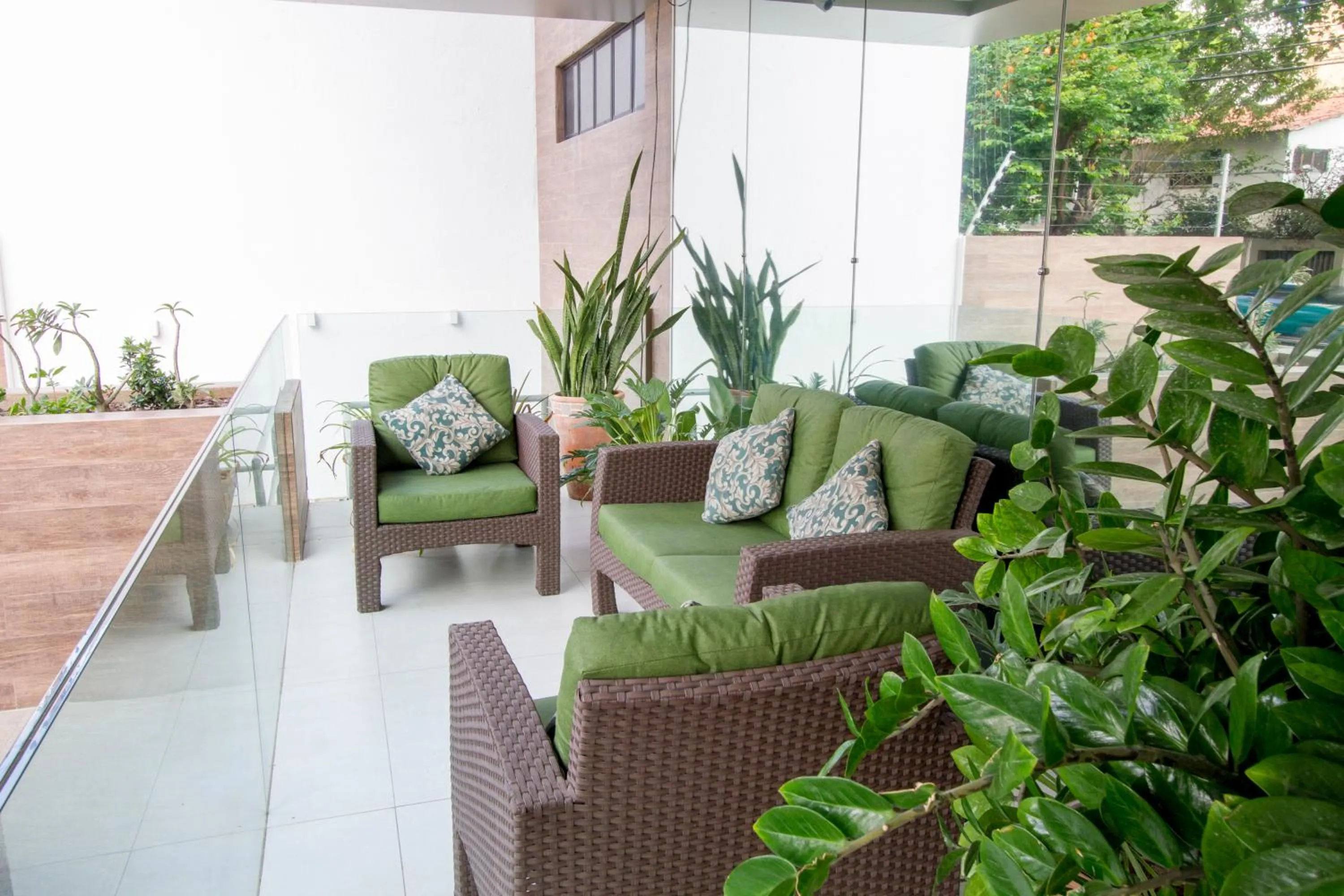 Balcony/Terrace in San Phillip Flat Hotel