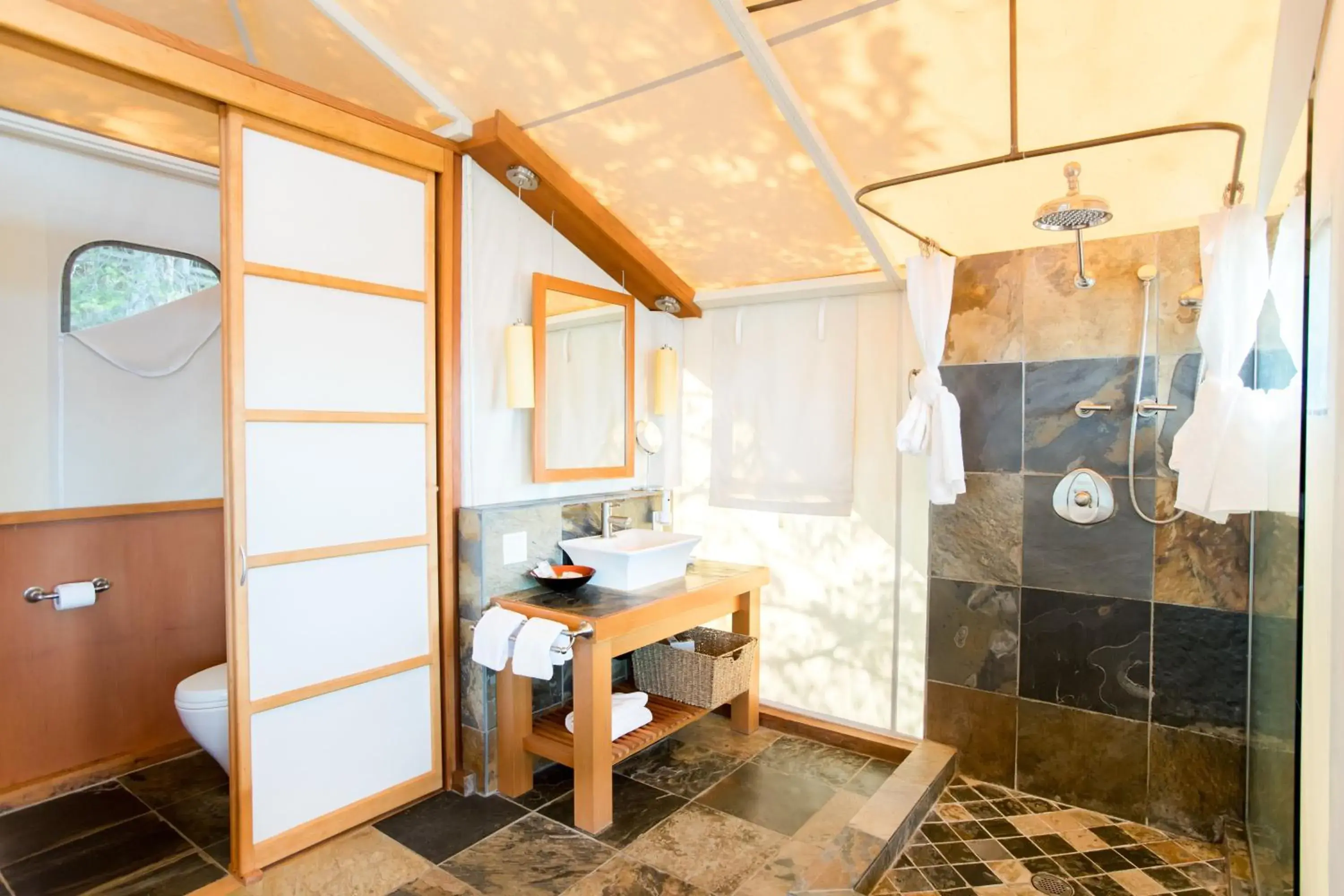 Bathroom in Rockwater Secret Cove Resort Bathroom in Rockwater Secret Cove Resort