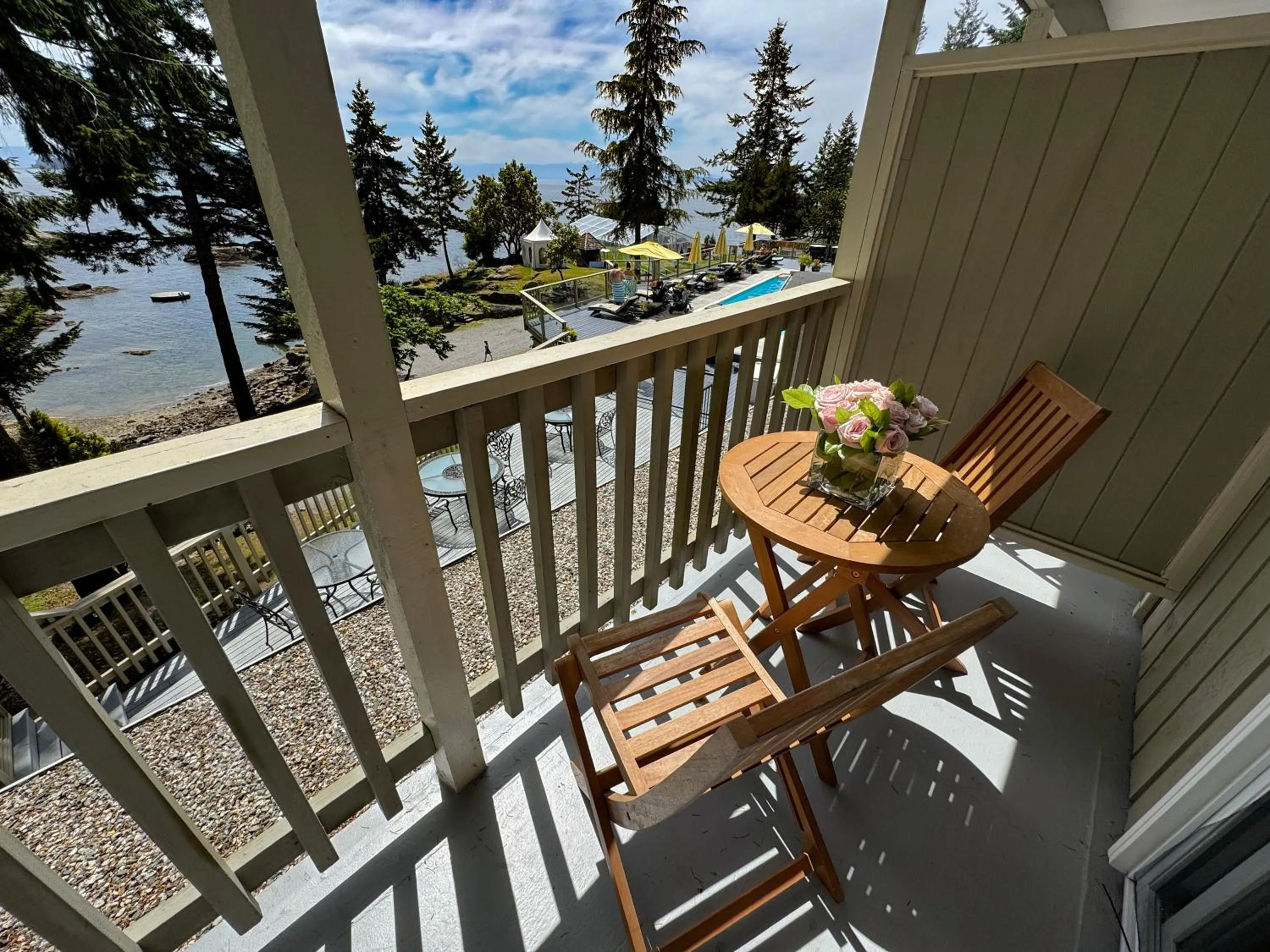 Patio in Rockwater Secret Cove Resort