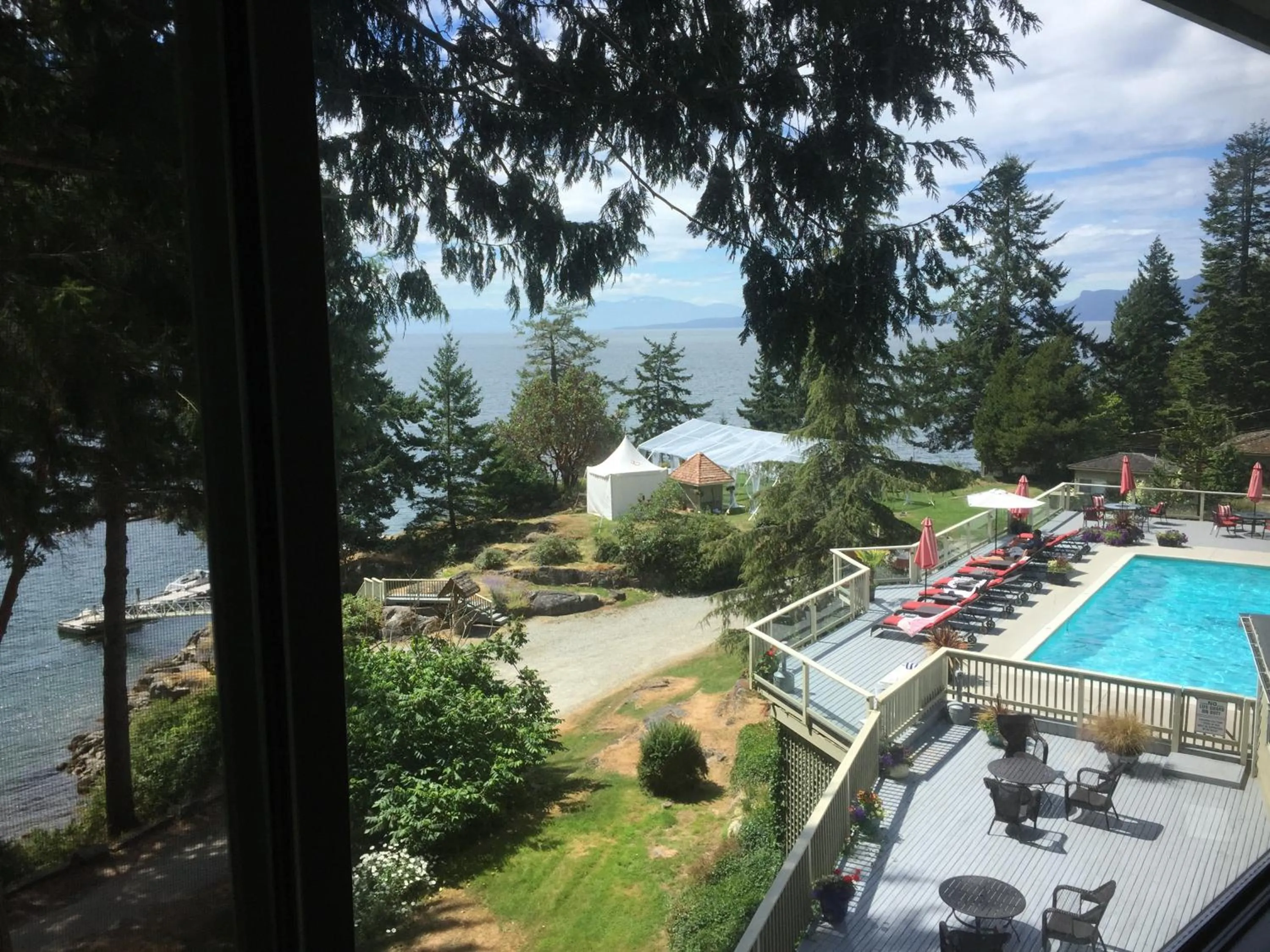 Pool view in Rockwater Secret Cove Resort