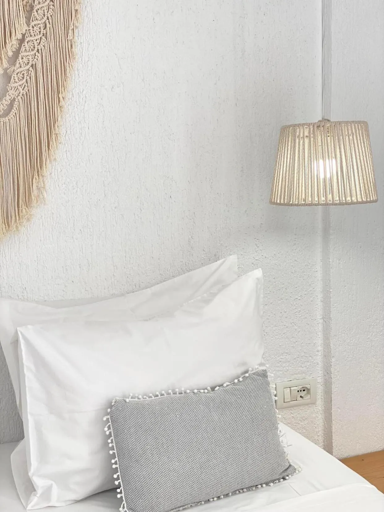 Bed in Geo & Art Boutique Hotel Himara