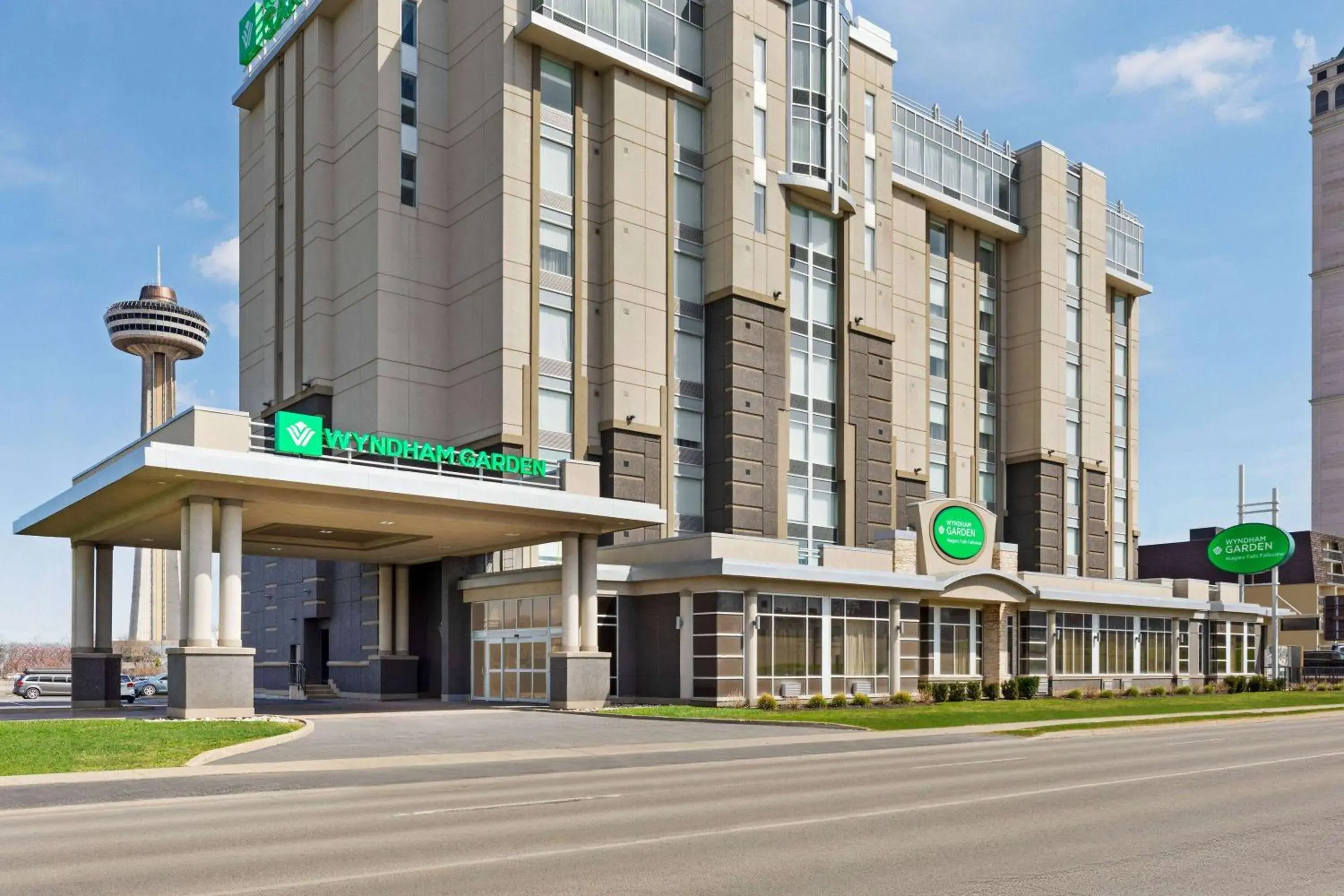 Property building in Wyndham Garden Niagara Falls Fallsview Property building in Wyndham Garden Niagara Falls Fallsview