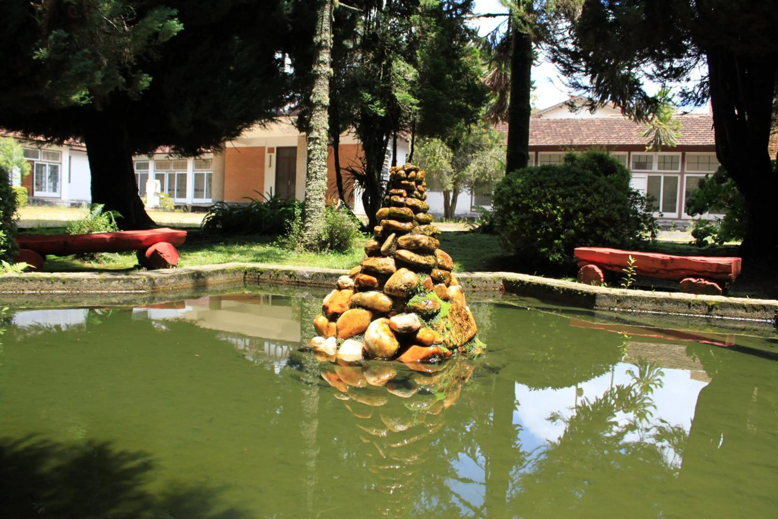 Decorative detail in Hotel Recanto São Cristóvão - Próximo ao parque Tarundu