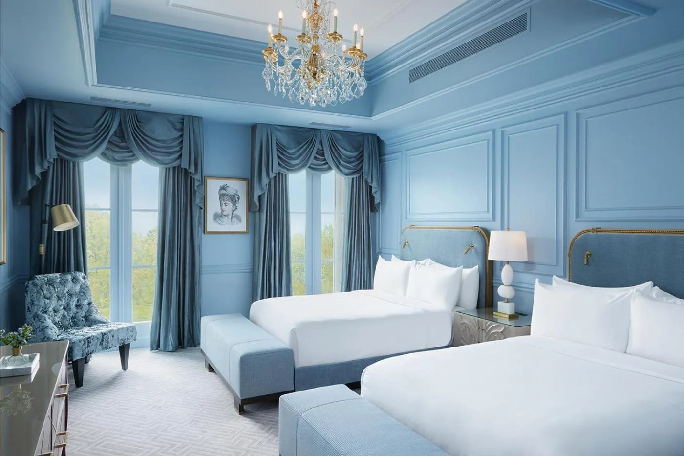 Bedroom, Bed in Nemacolin