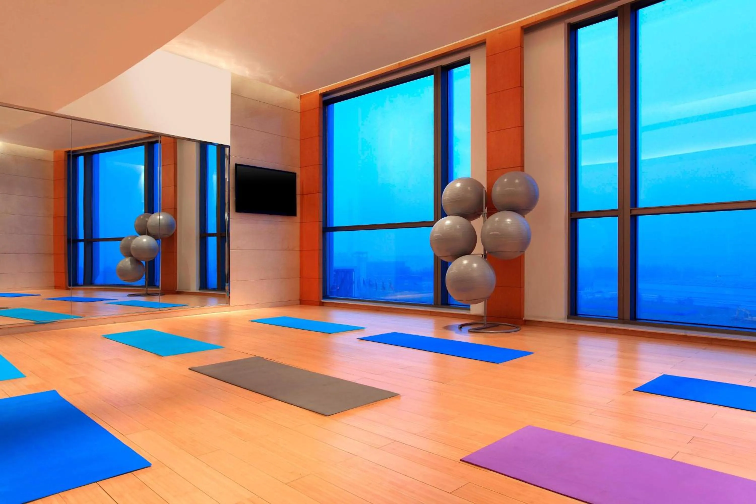 Fitness centre/facilities in Sheraton Jinzhou Hotel