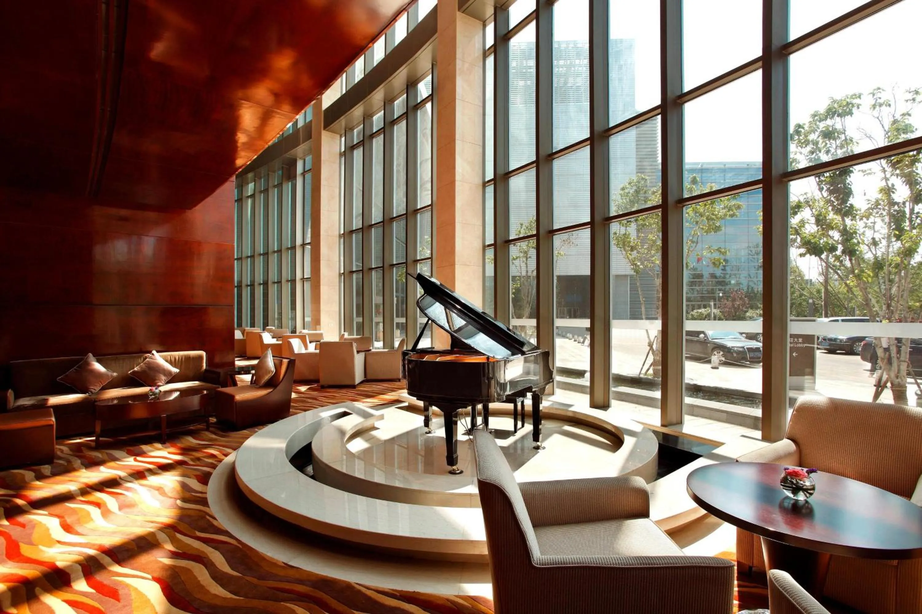Lobby or reception in Sheraton Jinzhou Hotel