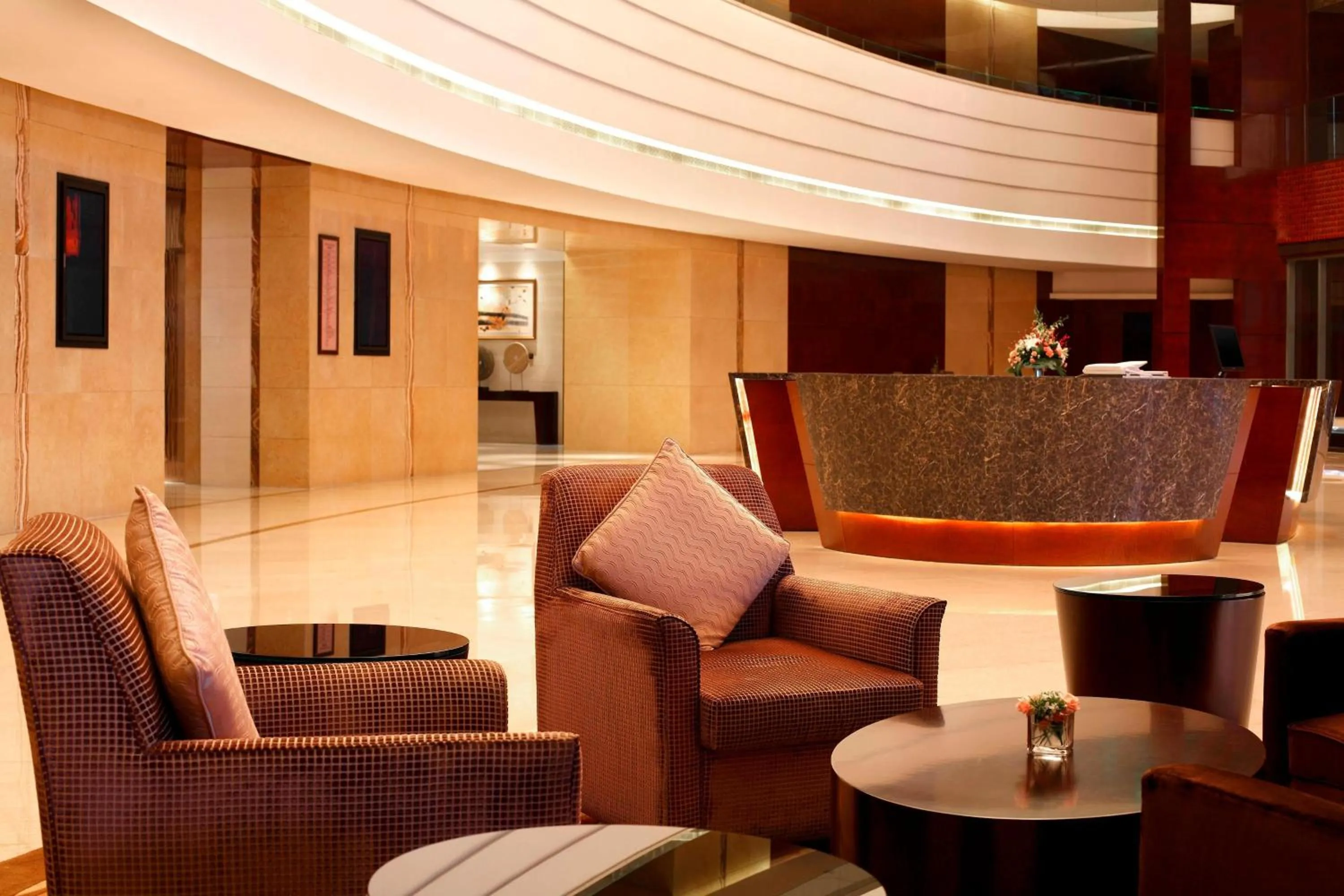 Lobby or reception in Sheraton Jinzhou Hotel