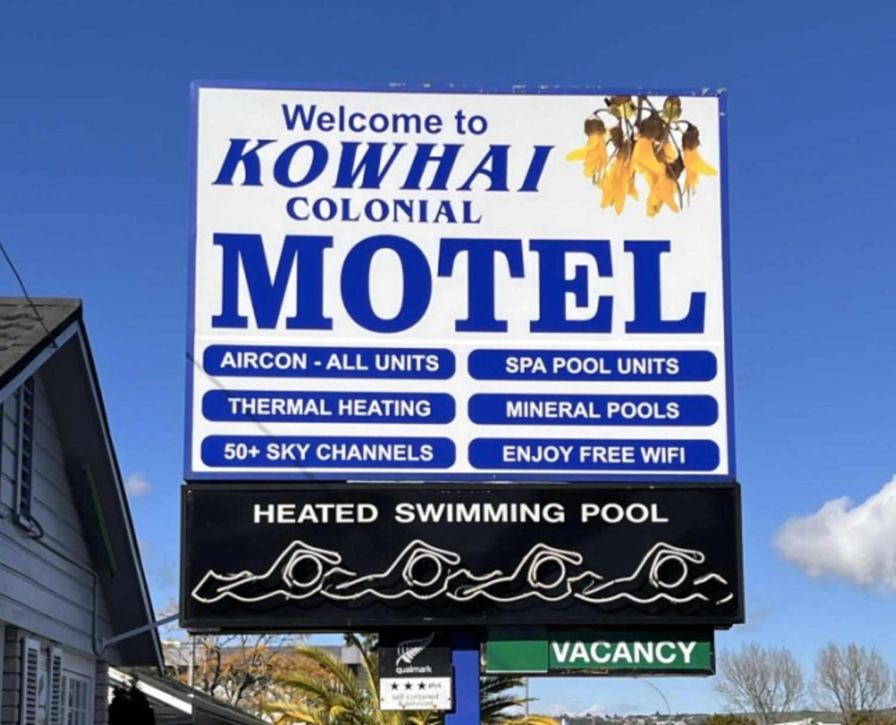 Property logo or sign in Kowhai Motel Rotorua