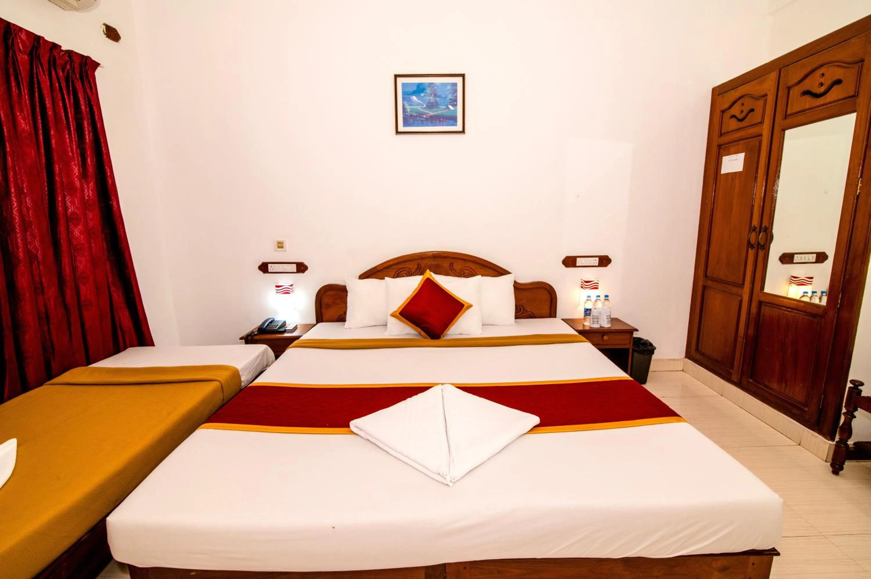 Bedroom, Bed in Jasmine Palace