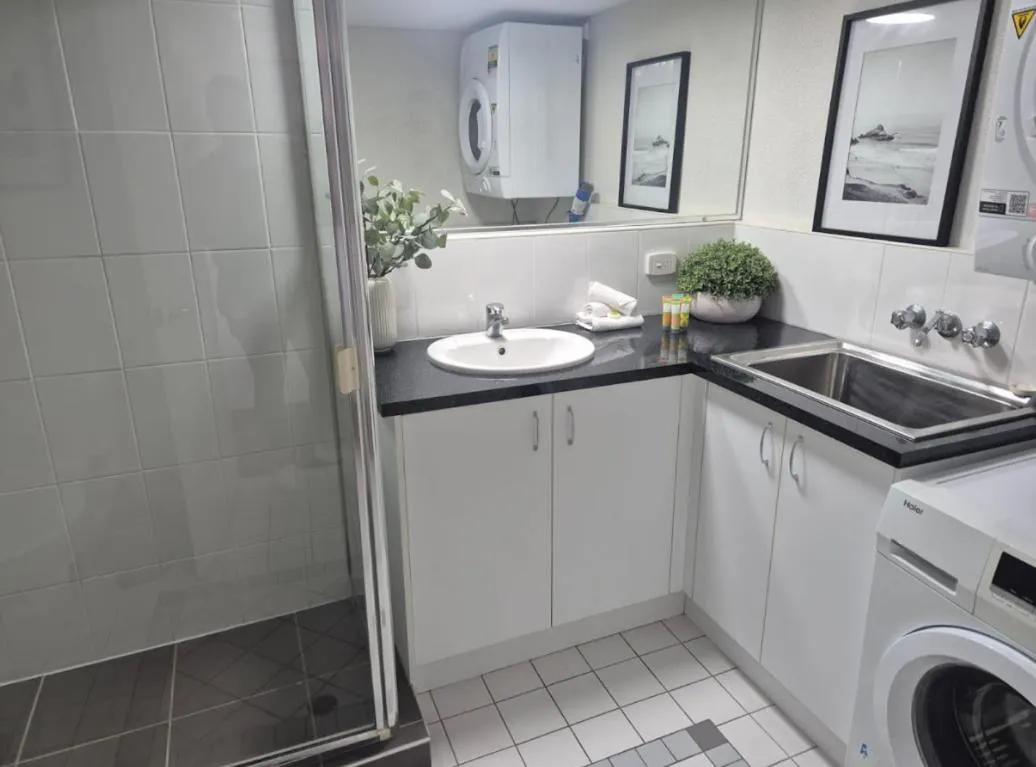 Bathroom in Mandolin Beachfront Resort