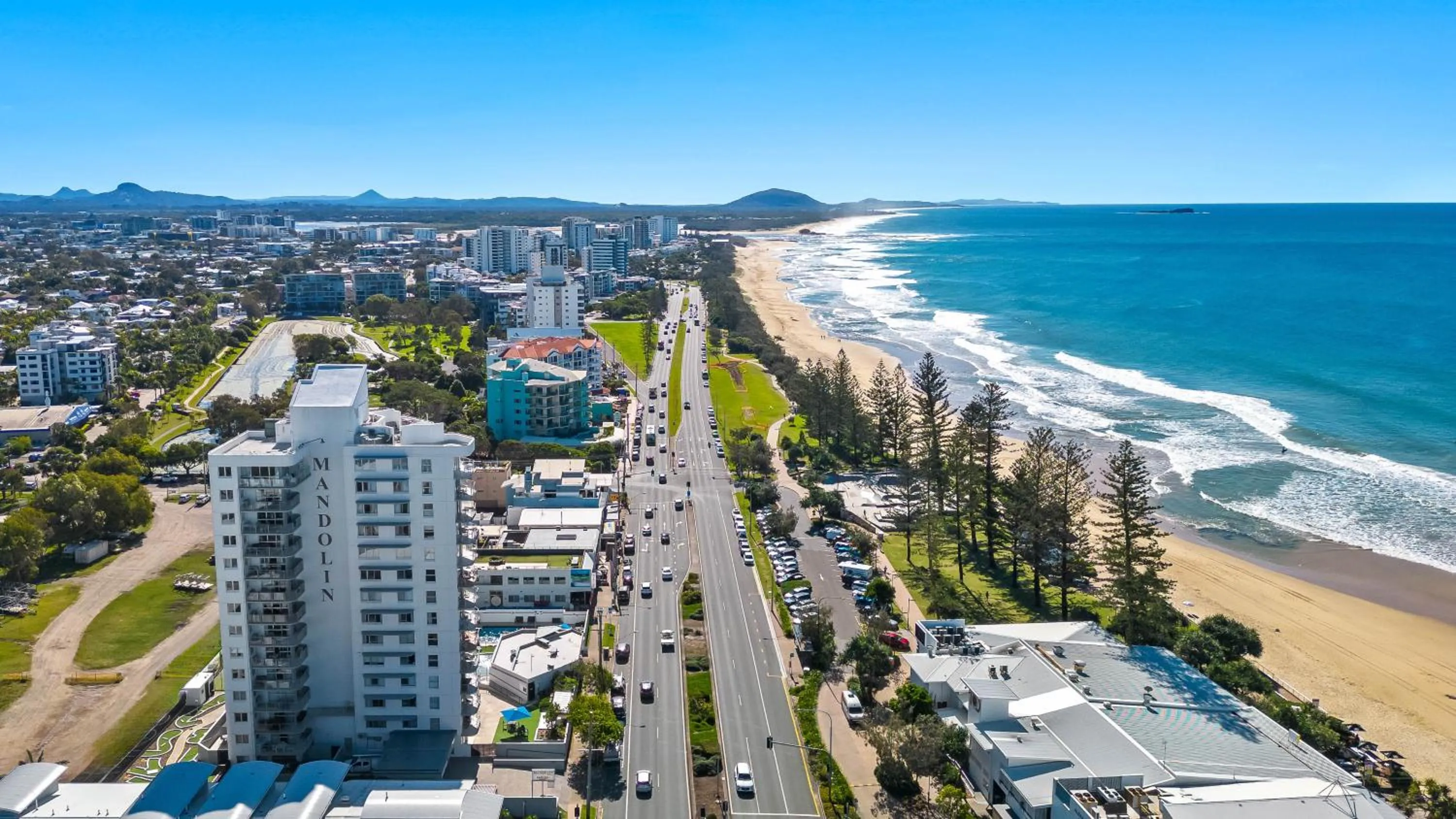 Property building in Mandolin Beachfront Resort