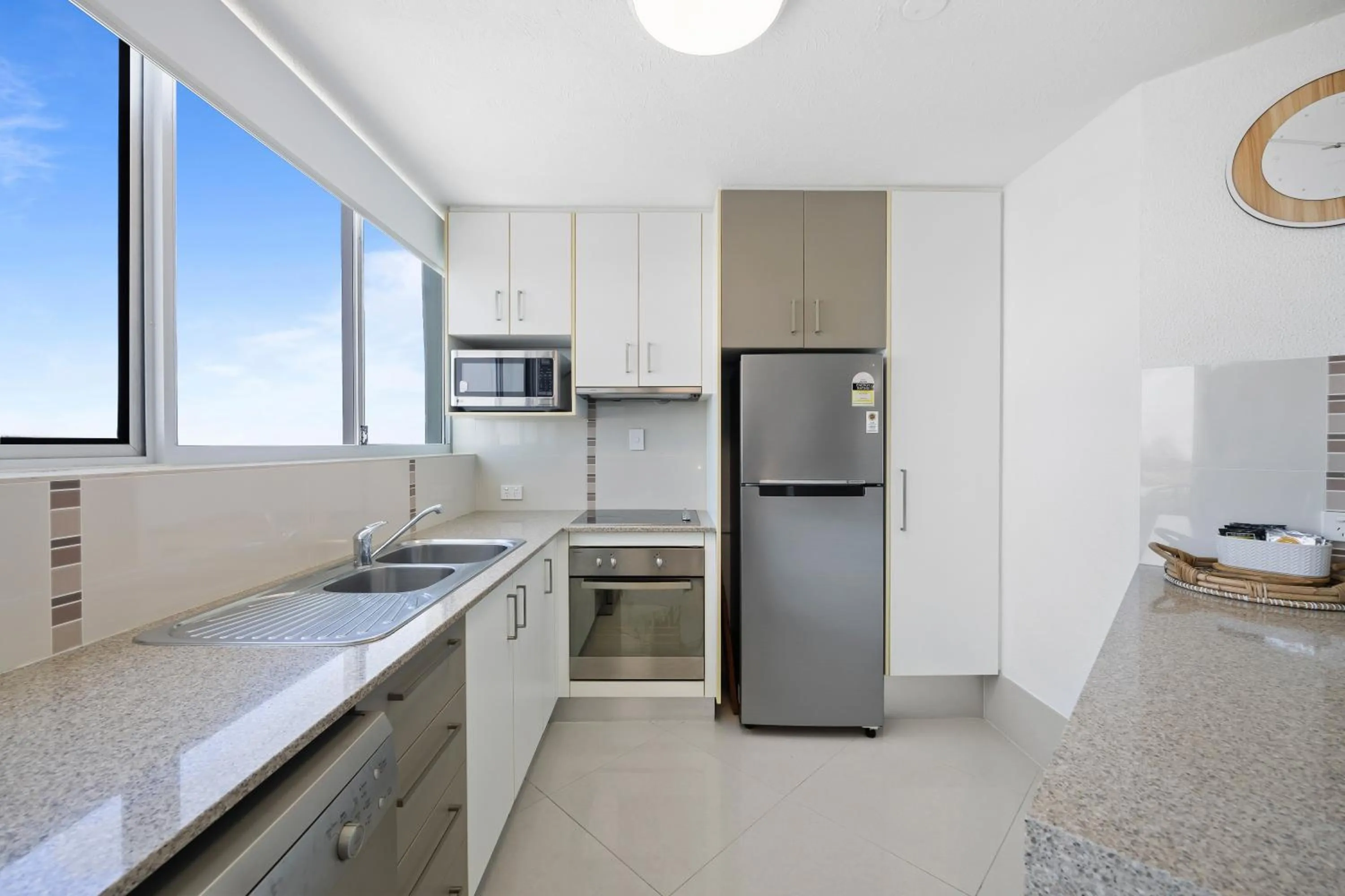 kitchen in Mandolin Beachfront Resort