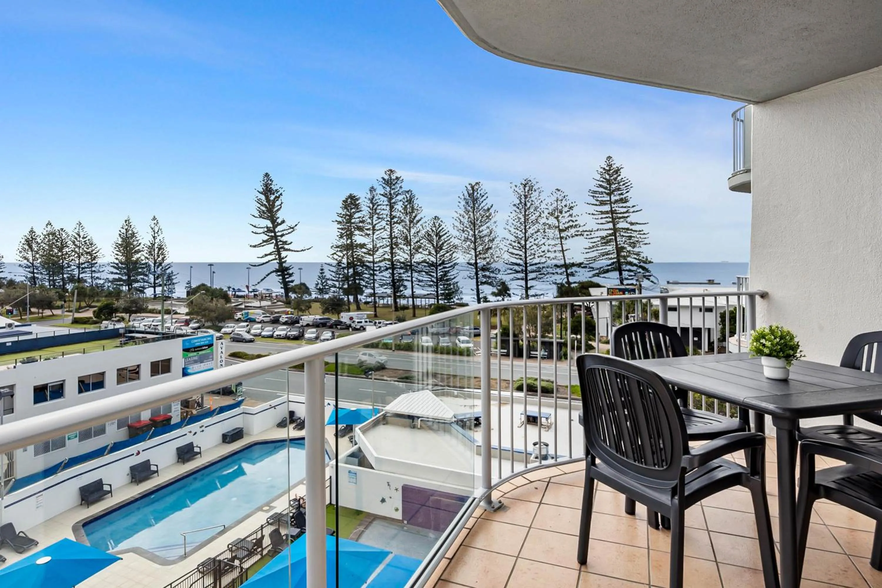Balcony/Terrace in Mandolin Beachfront Resort