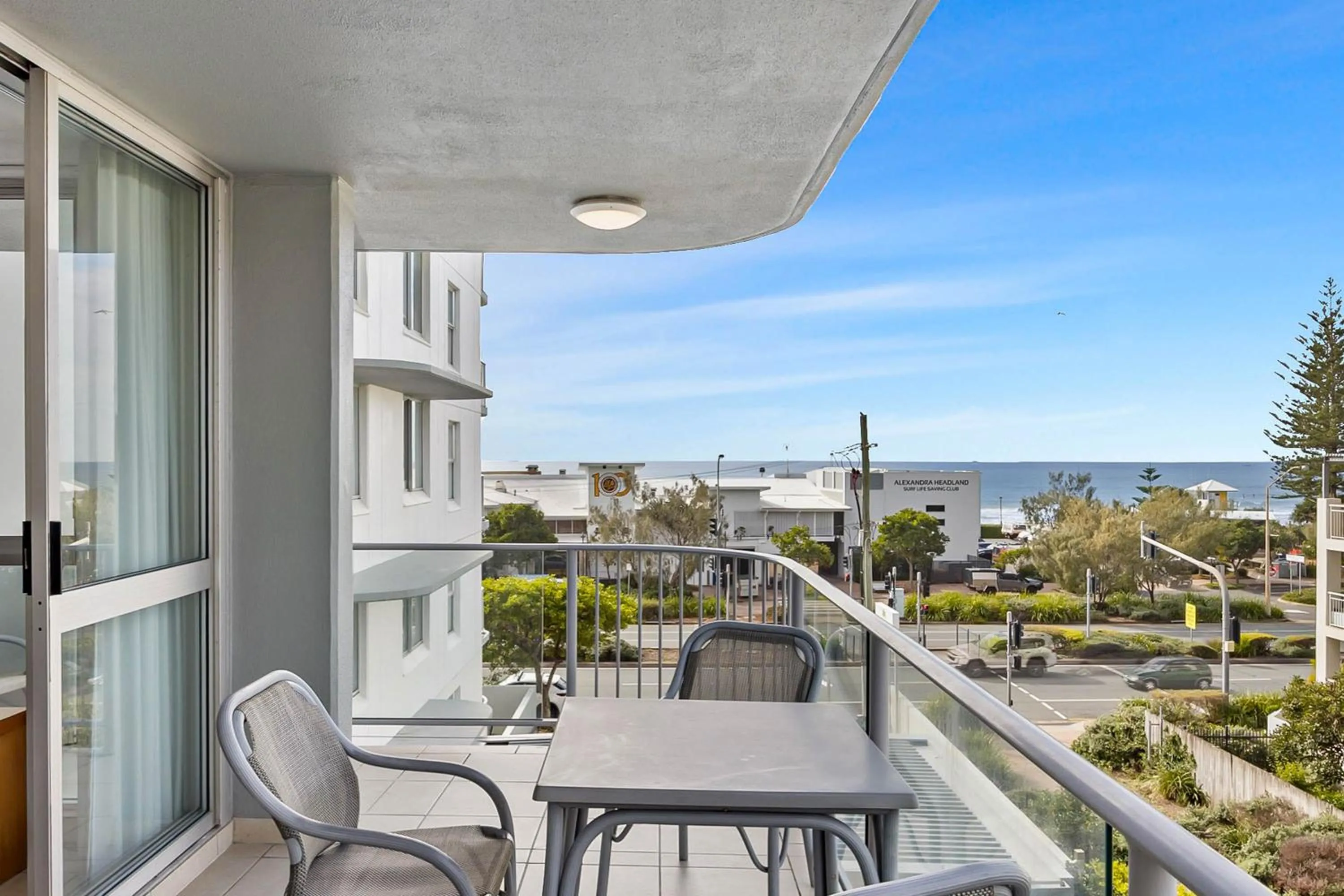 Patio in Mandolin Beachfront Resort