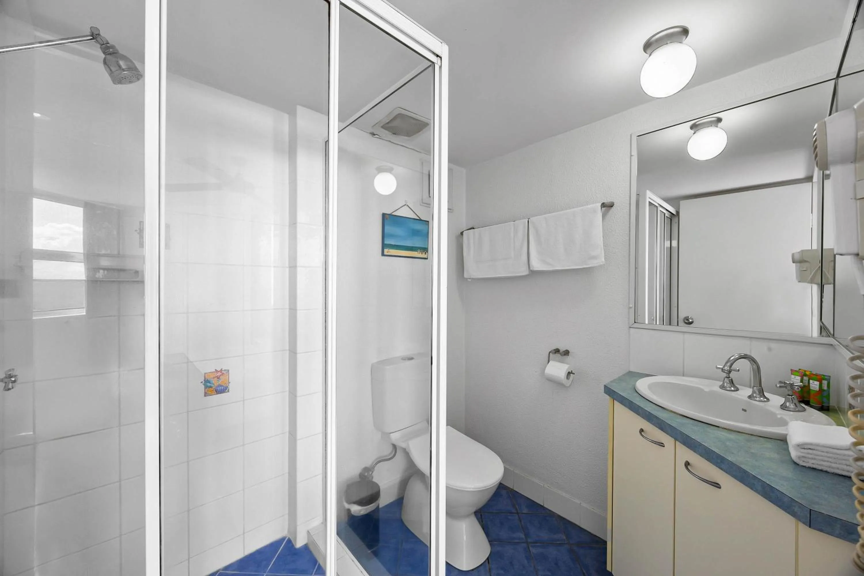 Shower in Mandolin Beachfront Resort