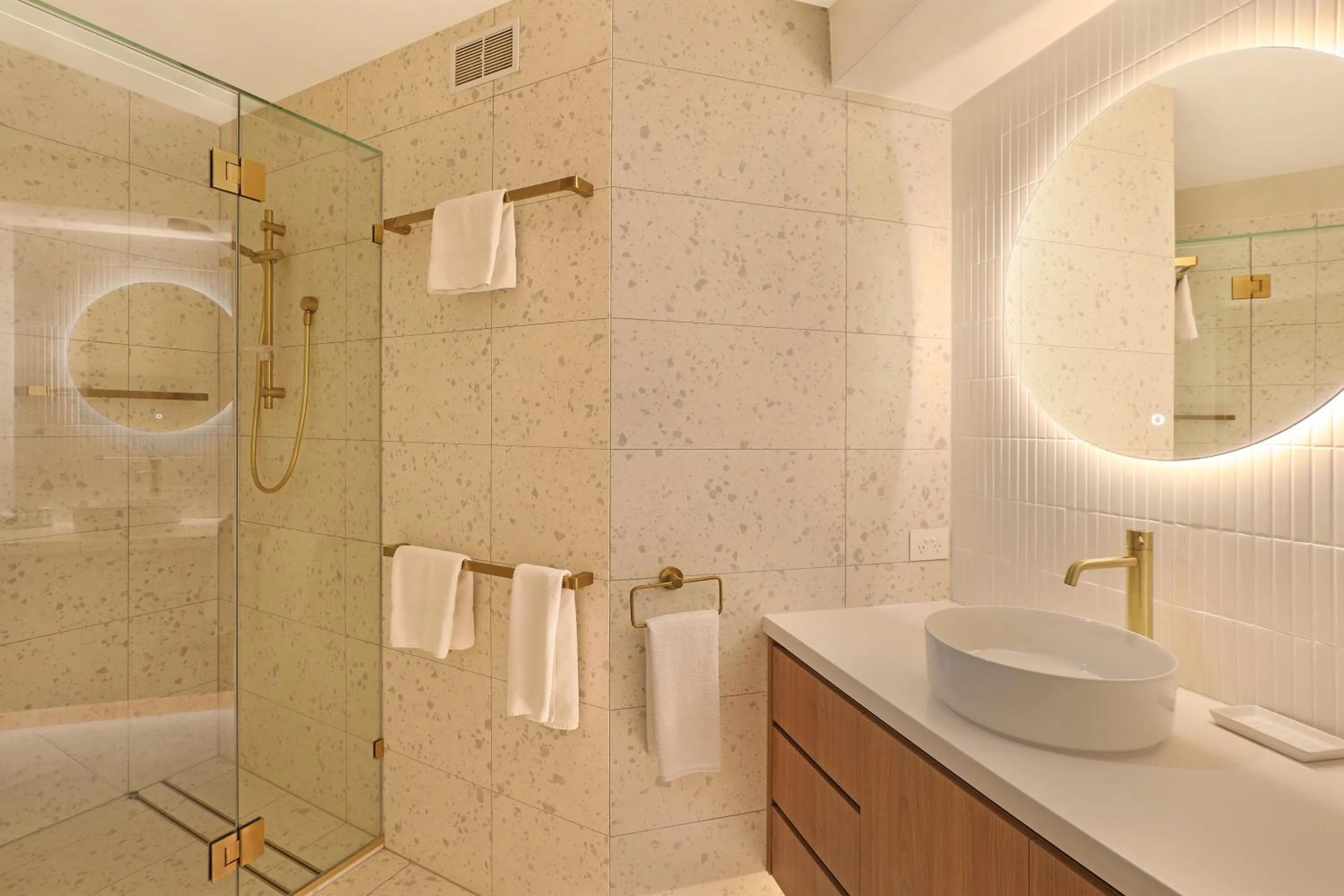 Shower in Mandolin Beachfront Resort