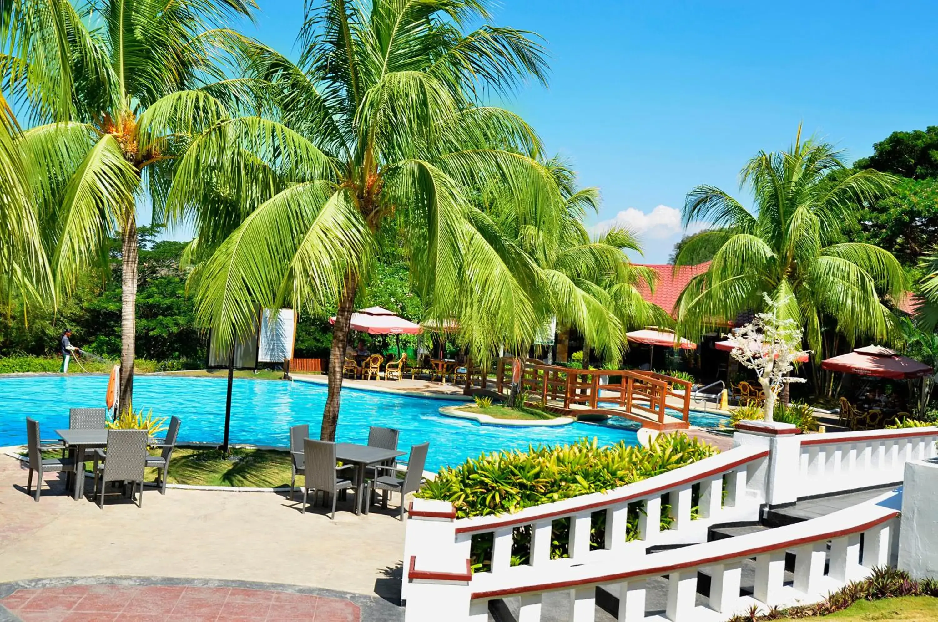 Swimming pool in Thunderbird Resorts - Rizal Swimming pool in Thunderbird Resorts - Rizal