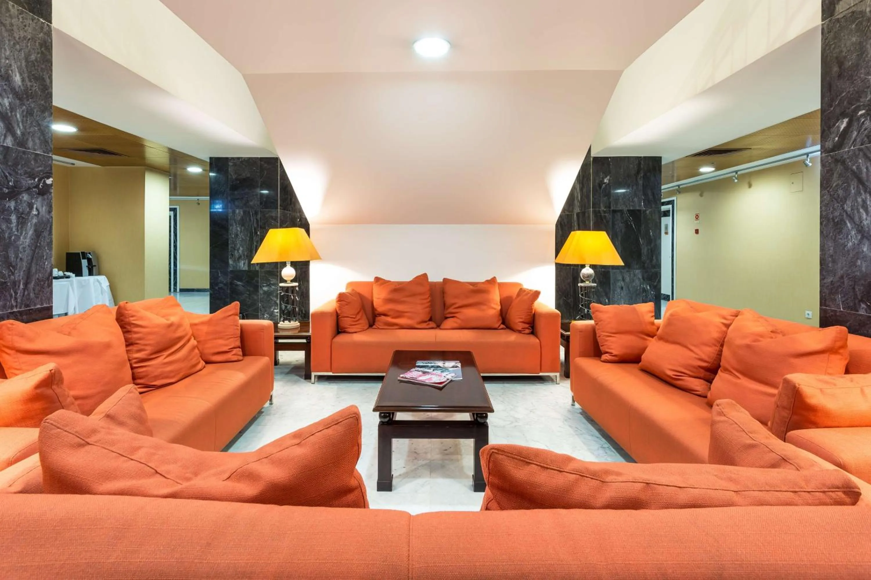 Lobby or reception in Radisson Blu Hotel Lisbon