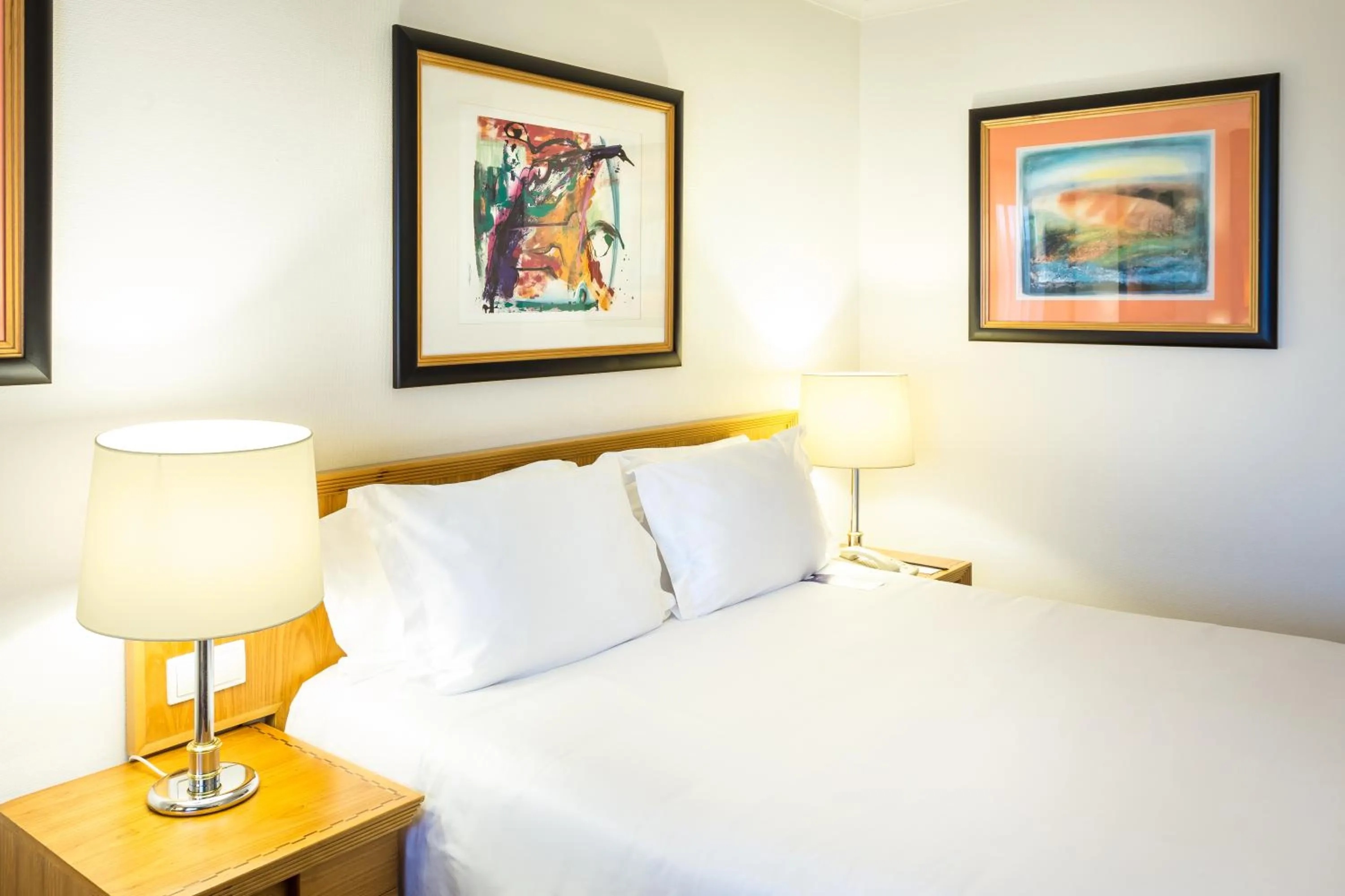 Bed in Radisson Blu Hotel Lisbon