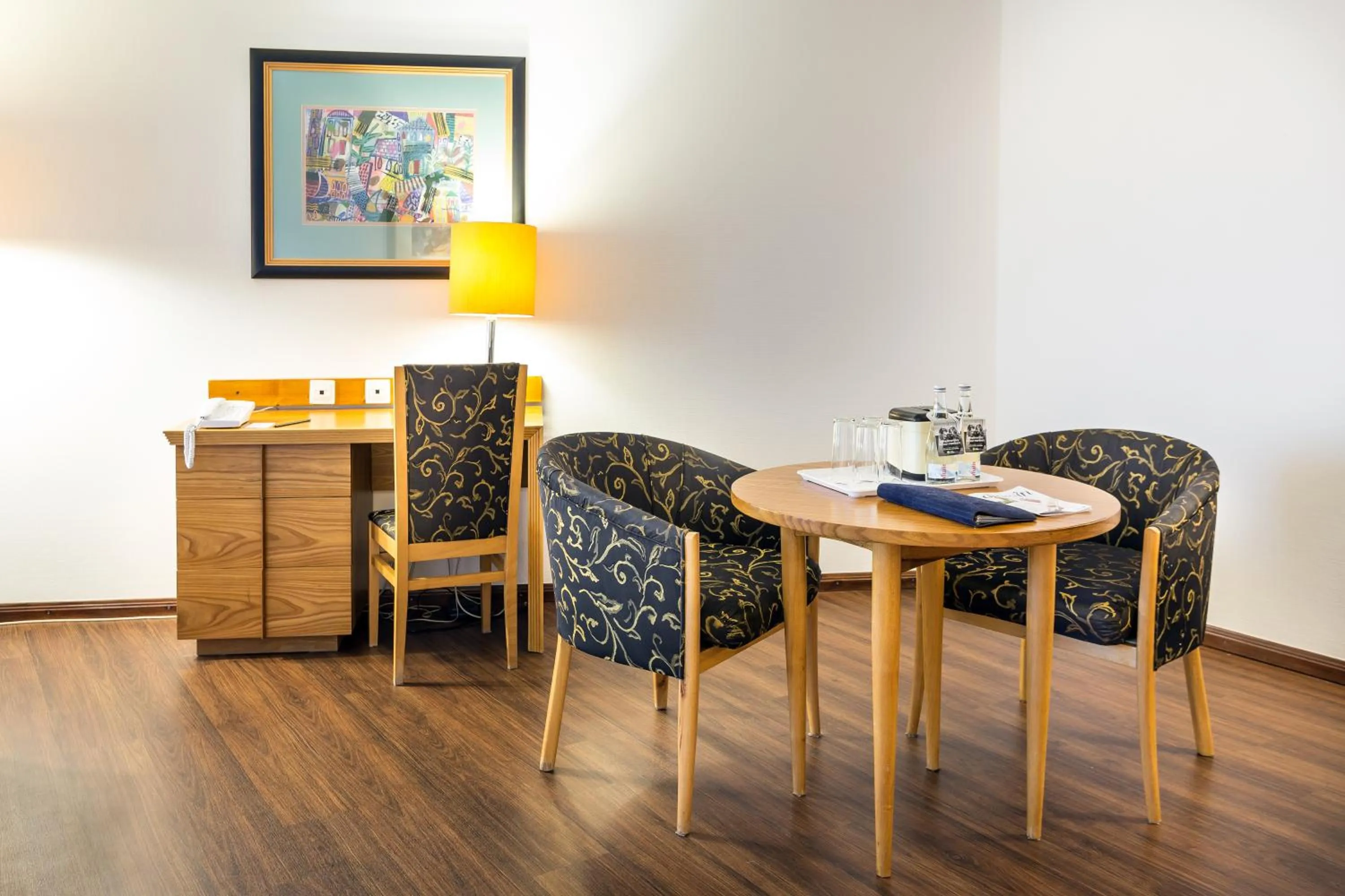 Seating area in Radisson Blu Hotel Lisbon