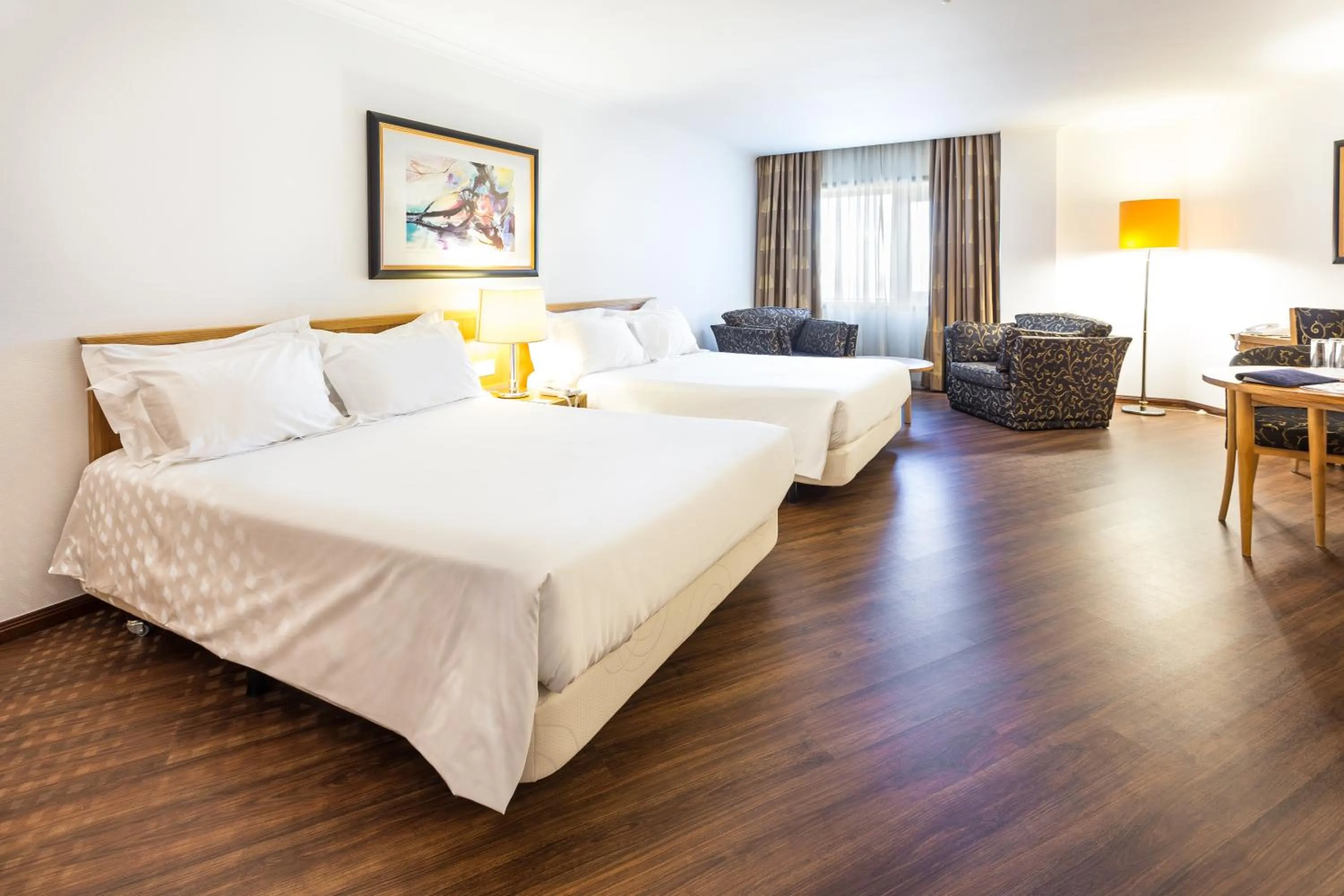 Bed in Radisson Blu Hotel Lisbon