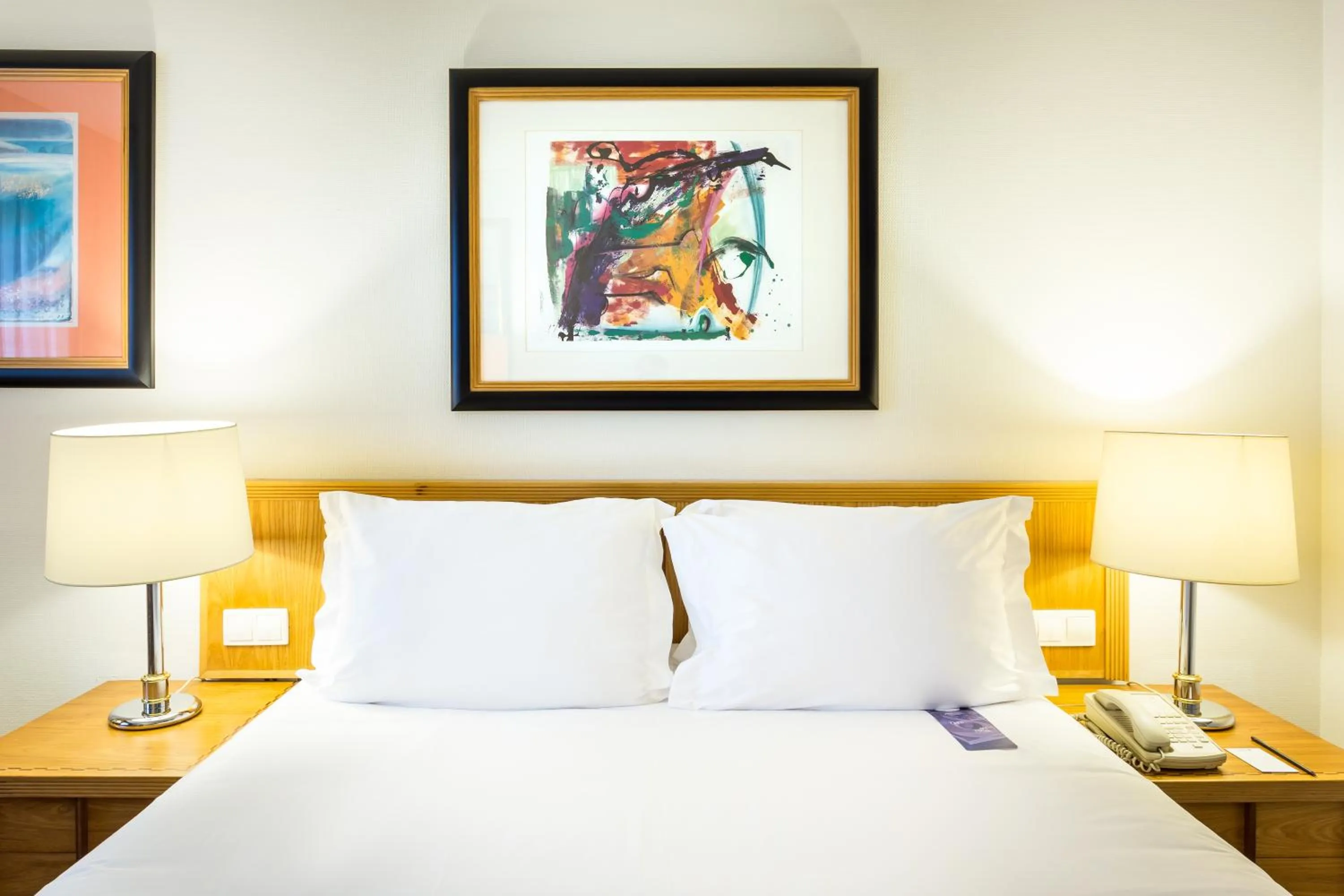 Bed in Radisson Blu Hotel Lisbon