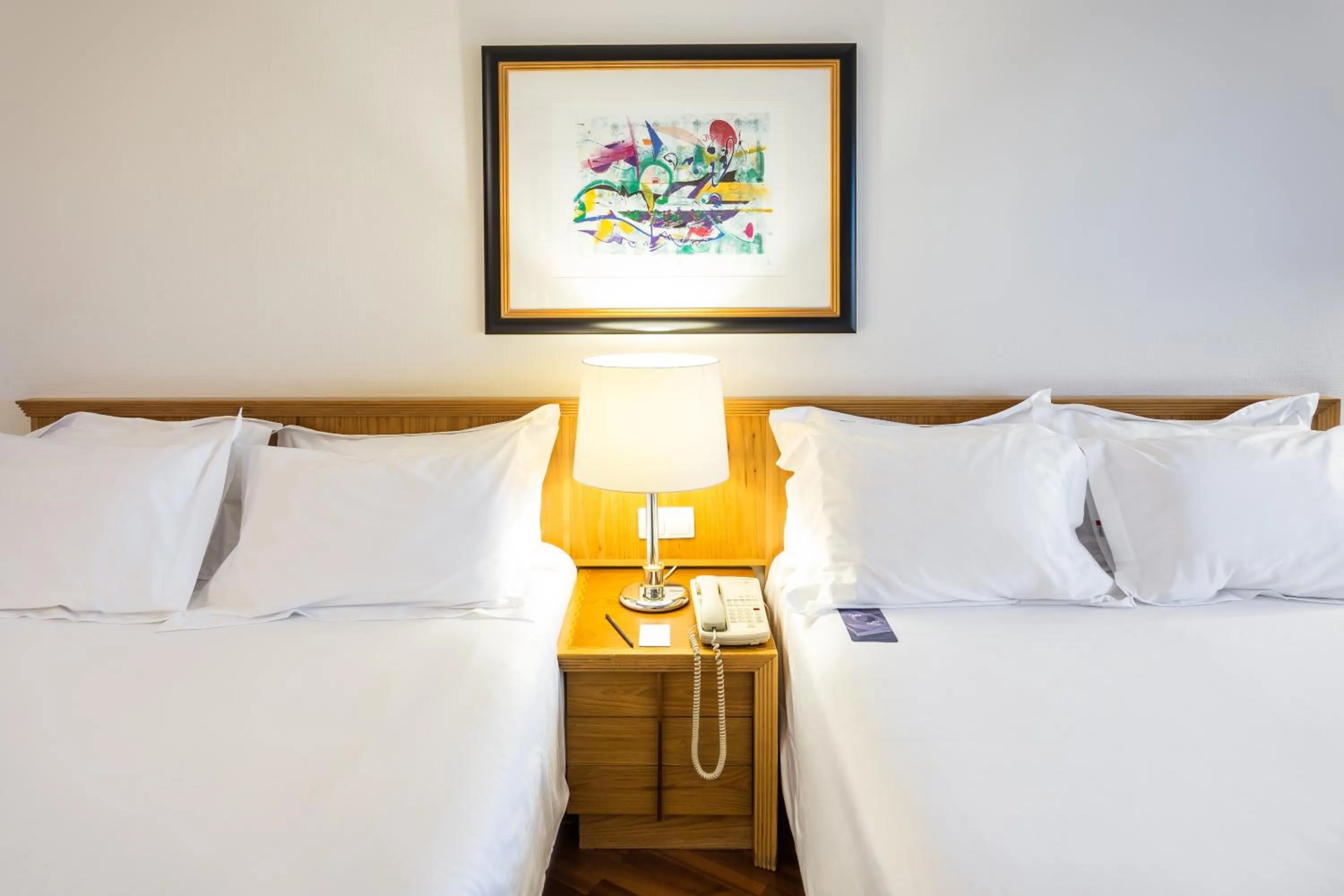 Bed in Radisson Blu Hotel Lisbon