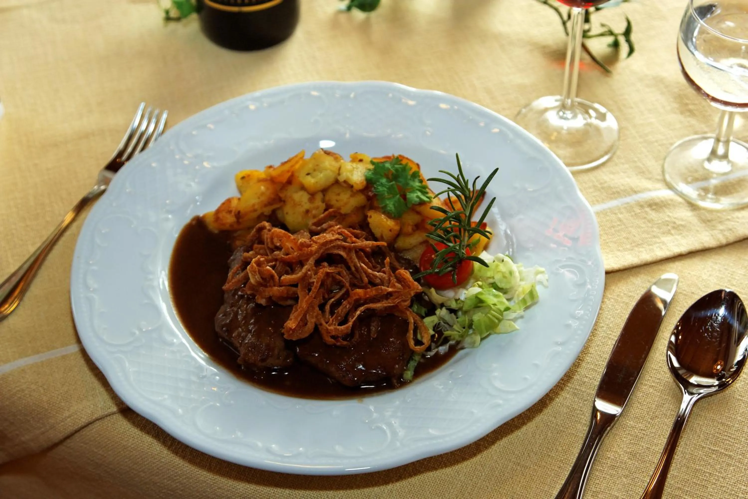 Food close-up in Gasthof-Pension-Kraus