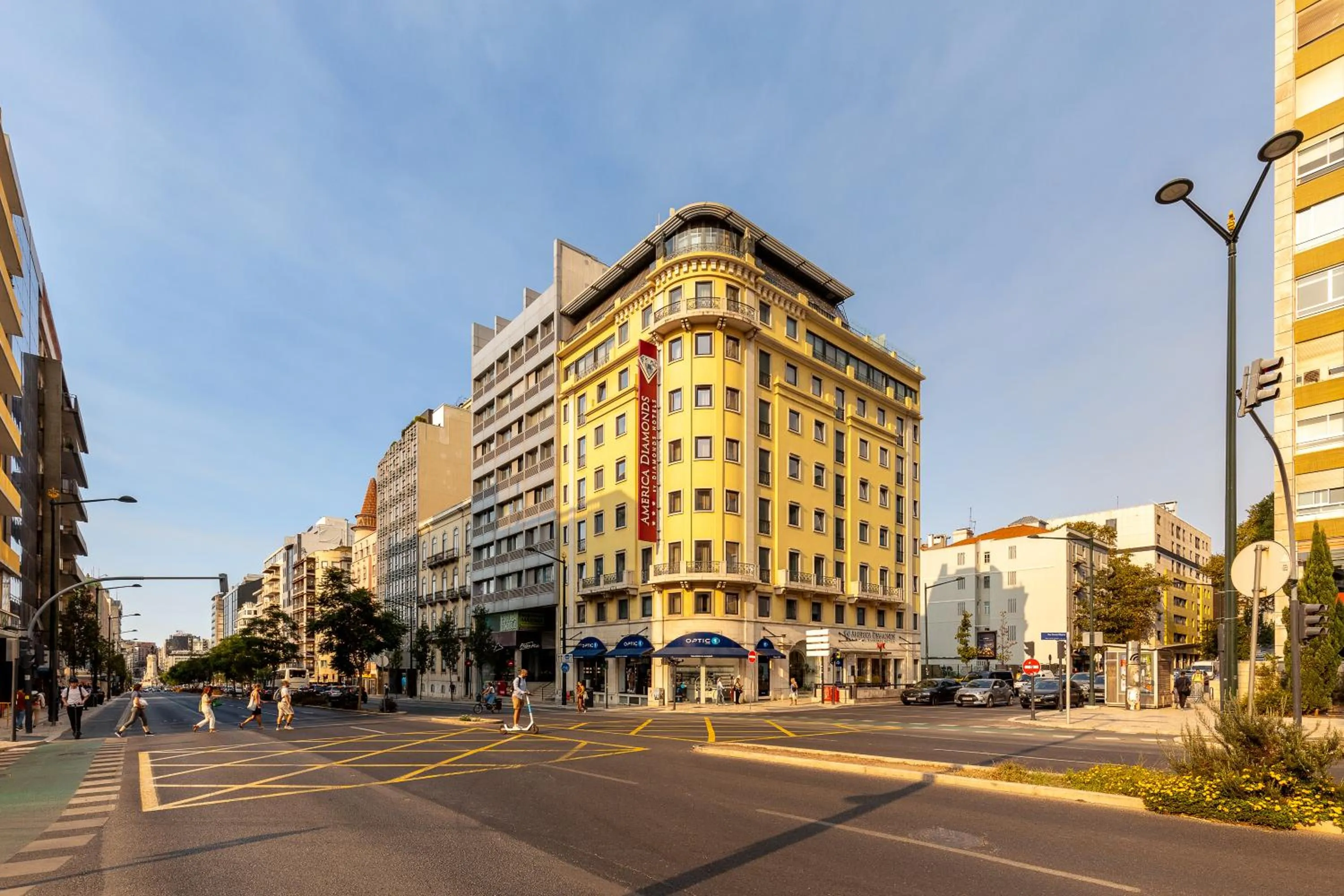 Facade/entrance in America Diamonds Hotel