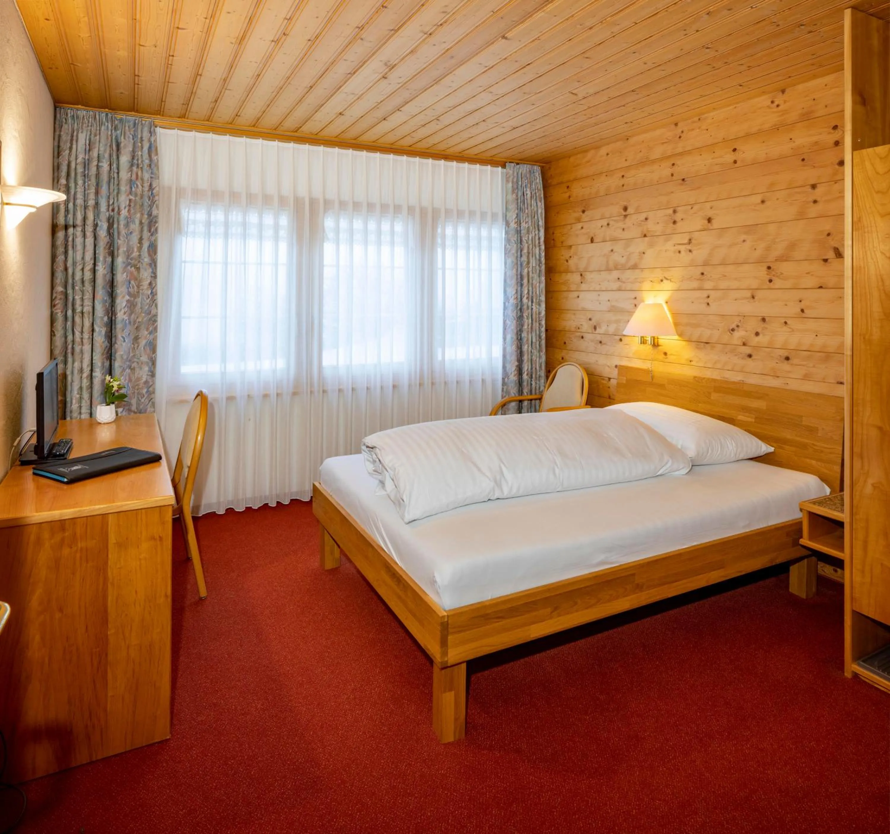 Bed in Hotel und Restaurant Chäseren