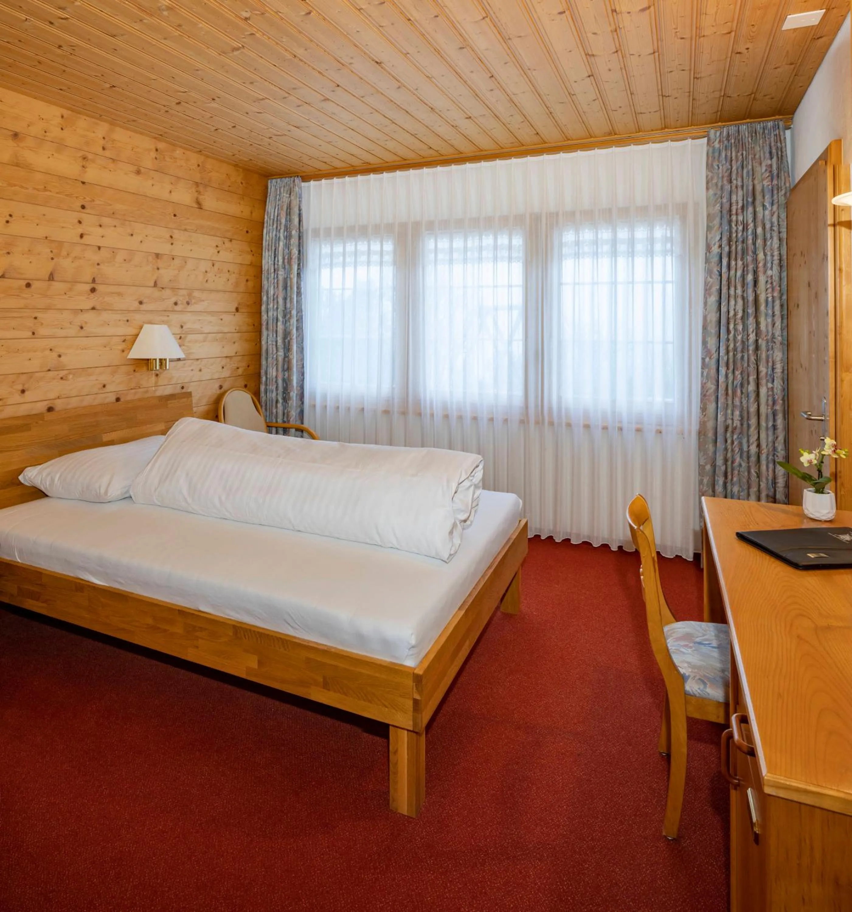 Bed in Hotel und Restaurant Chäseren