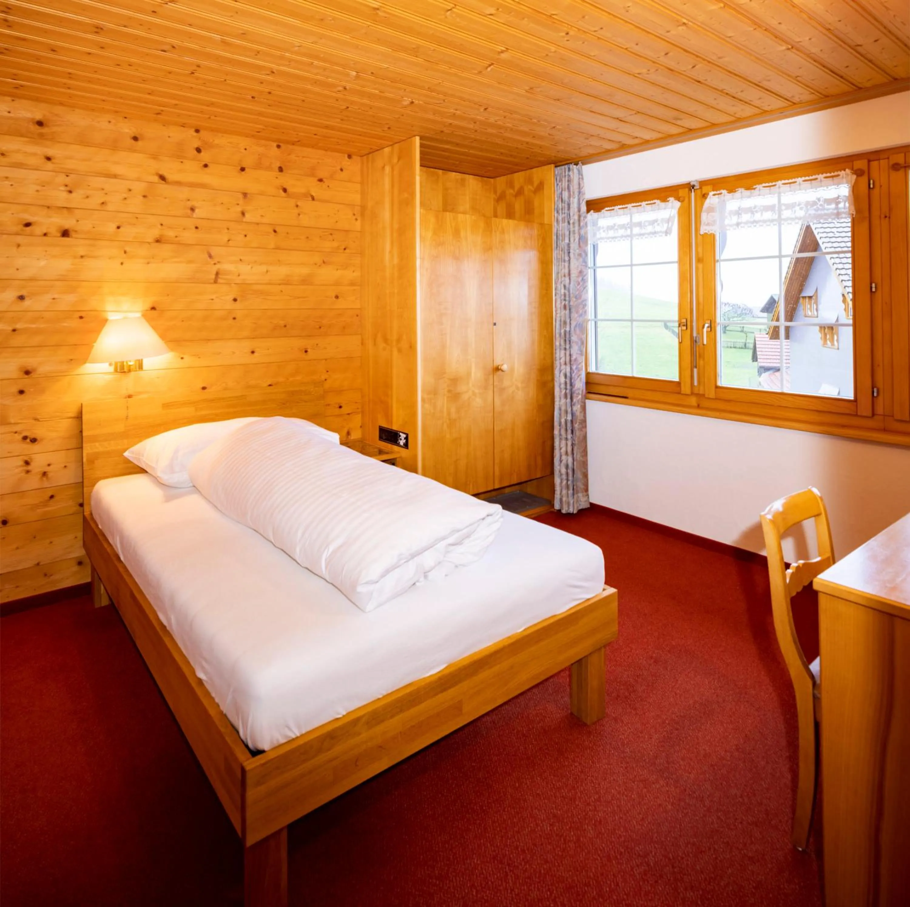 Bed in Hotel und Restaurant Chäseren