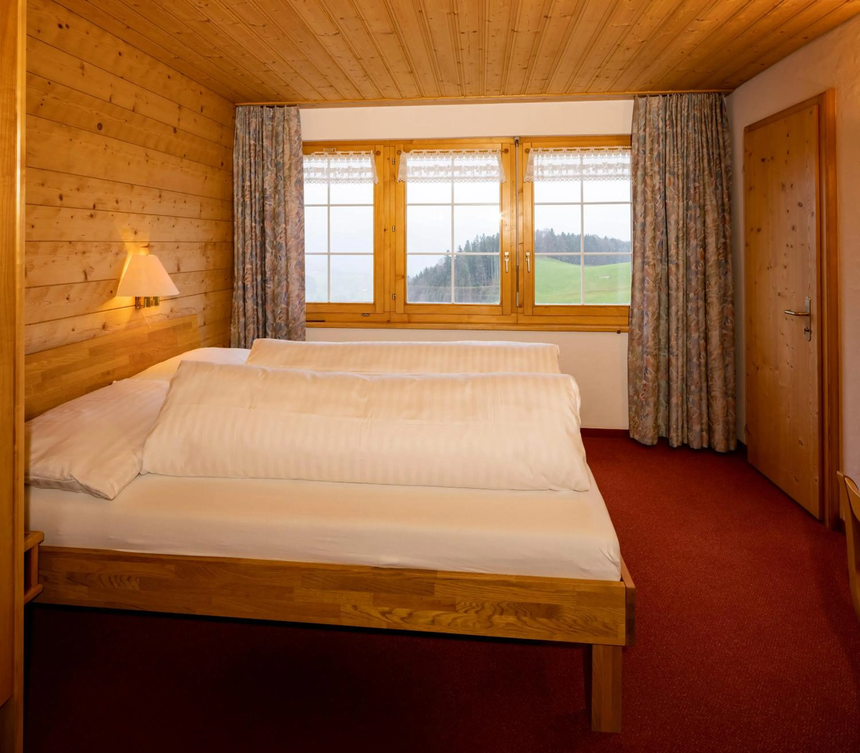 Bed in Hotel und Restaurant Chäseren