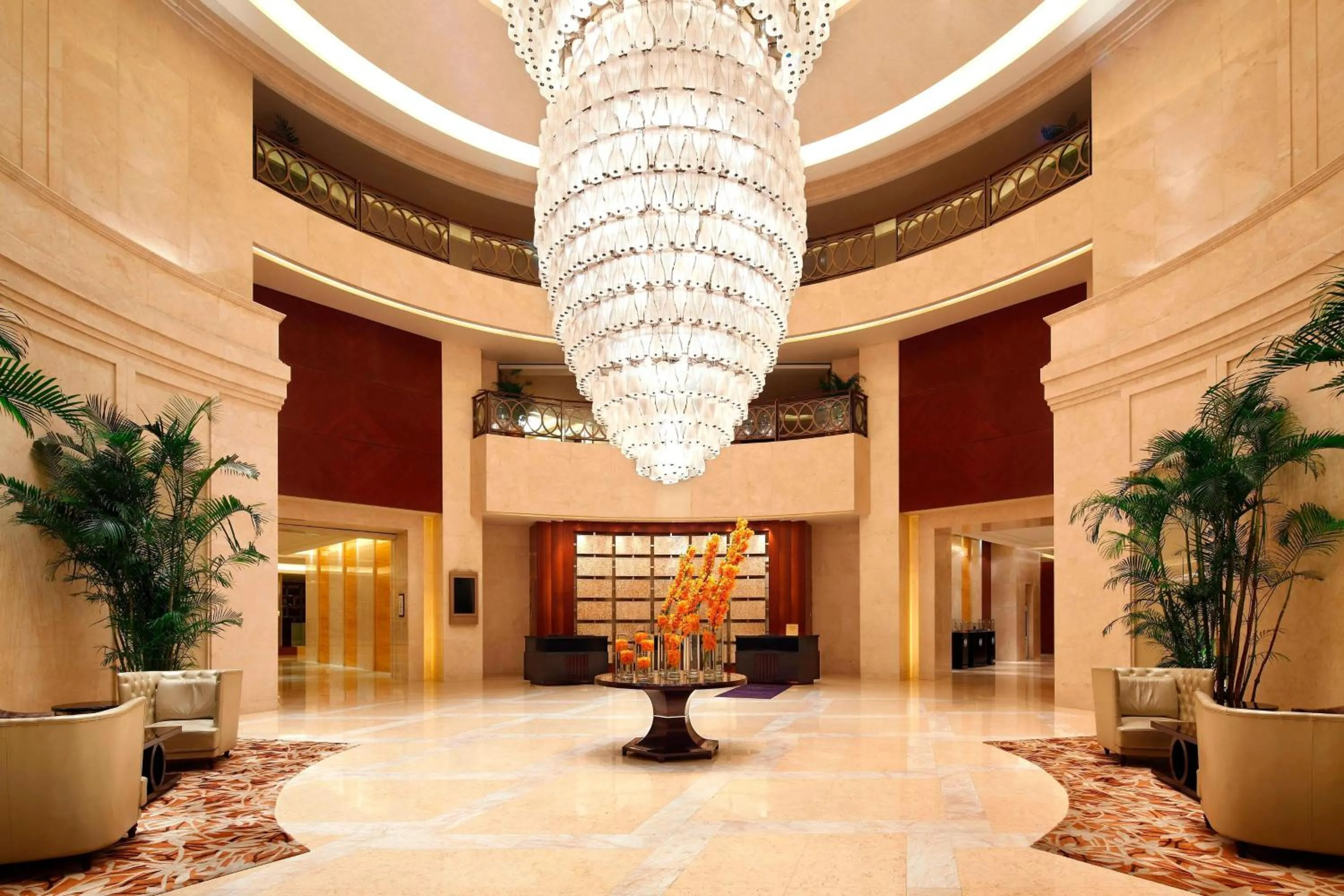 Lobby or reception in Sheraton Jiangyin Hotel