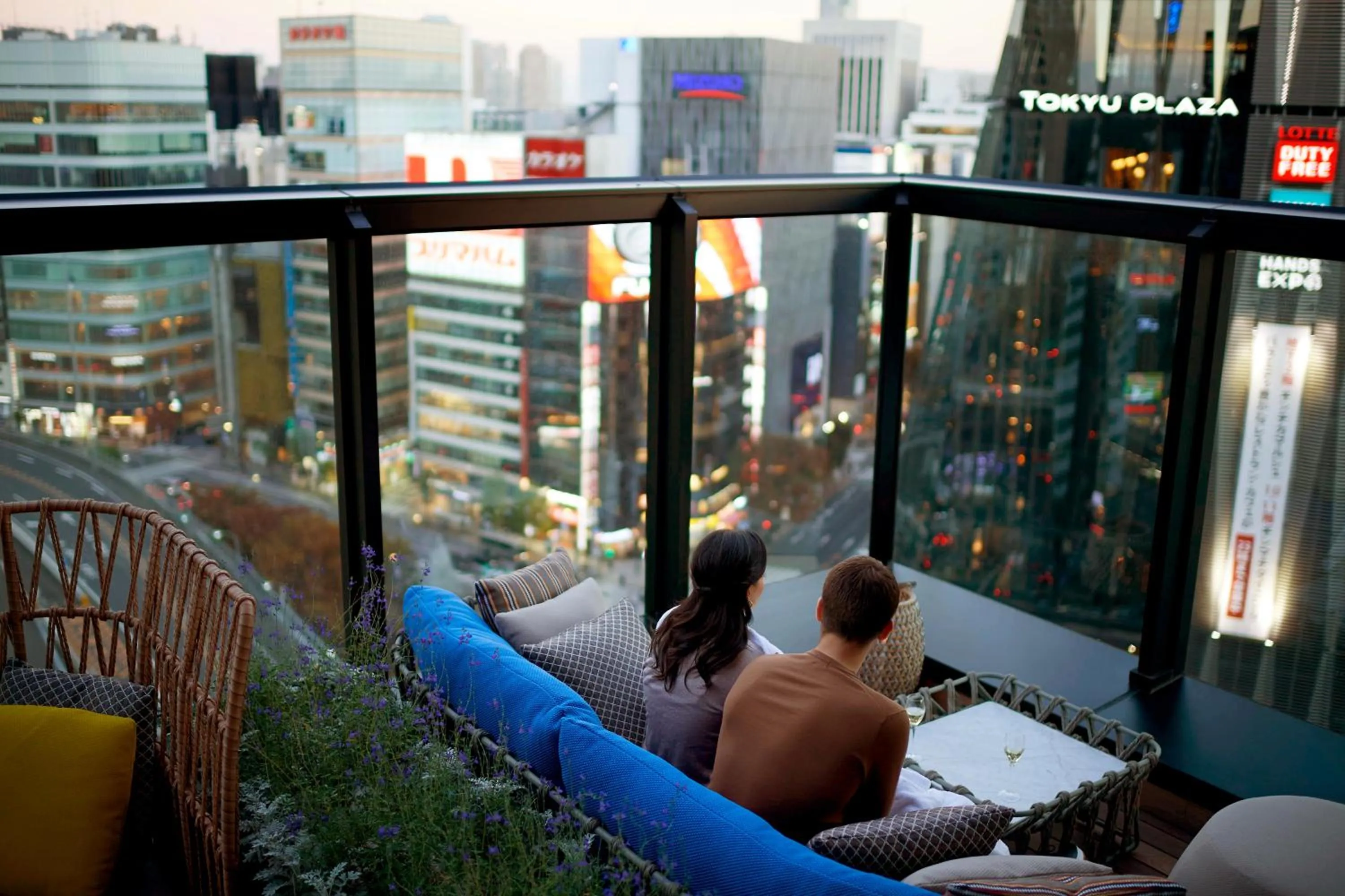 Balcony/Terrace in The Gate Hotel Tokyo by Hulic