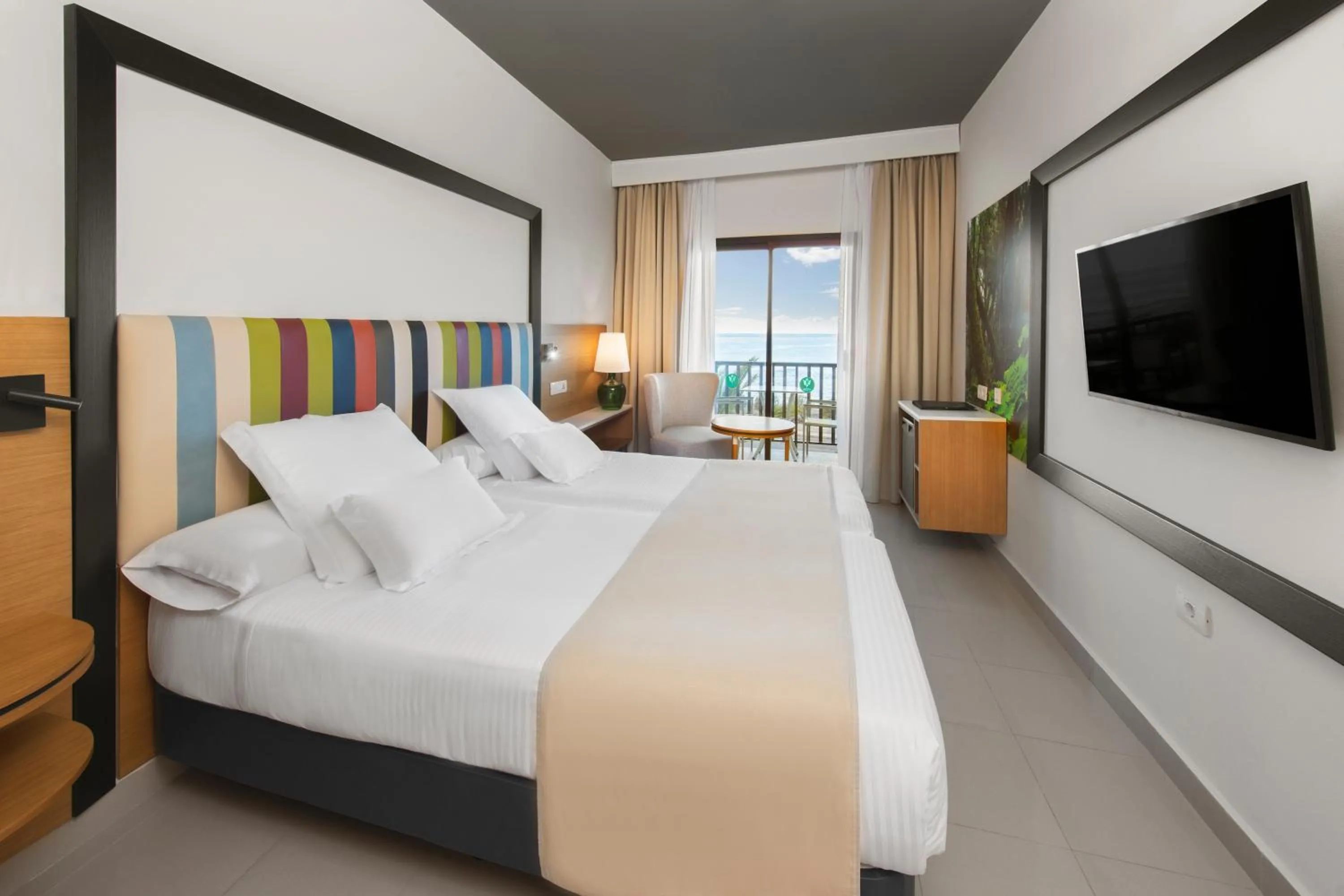 Bed in Hotel Gran Rey