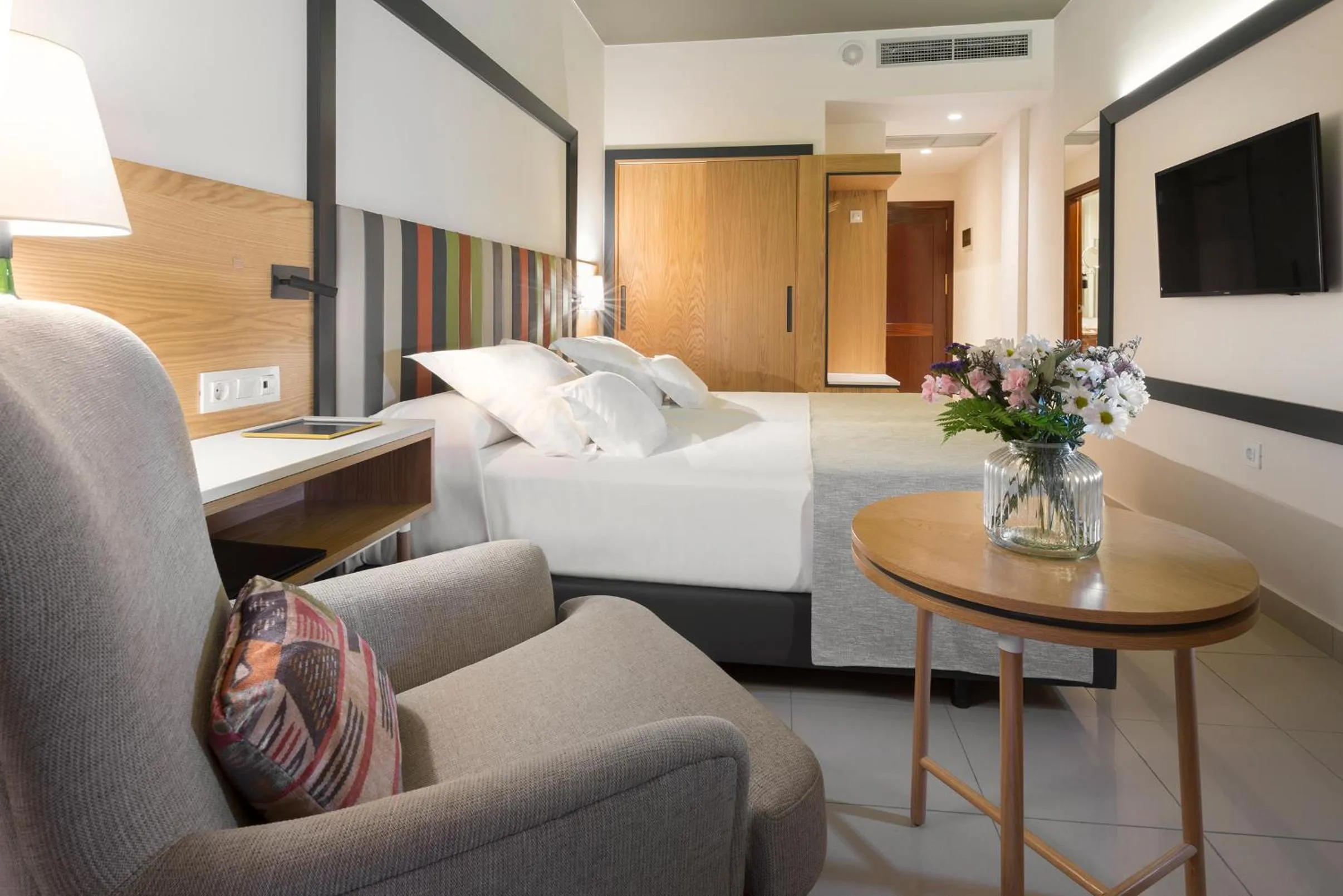 Bed in Hotel Gran Rey