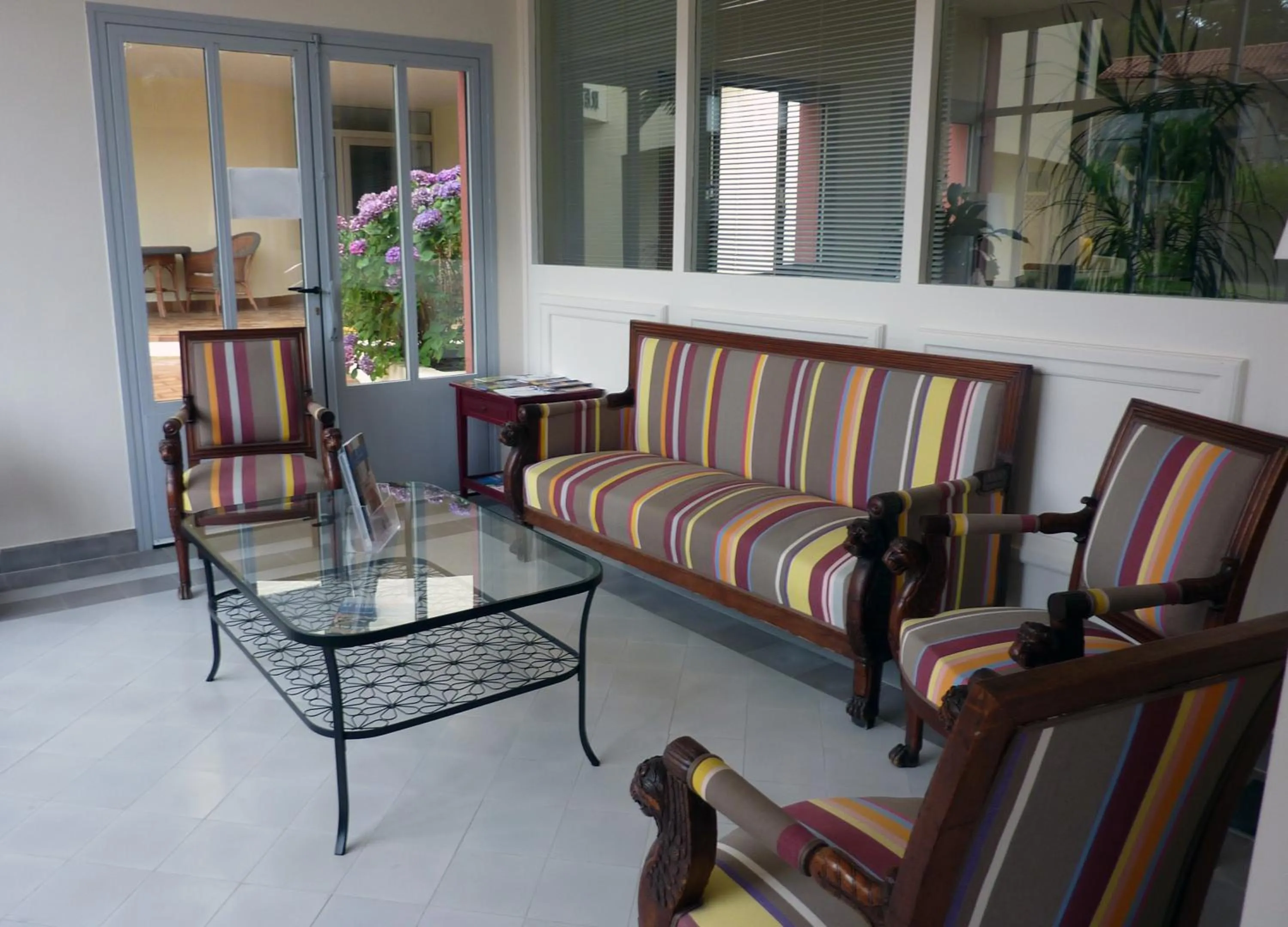 Lobby or reception in La Pinède