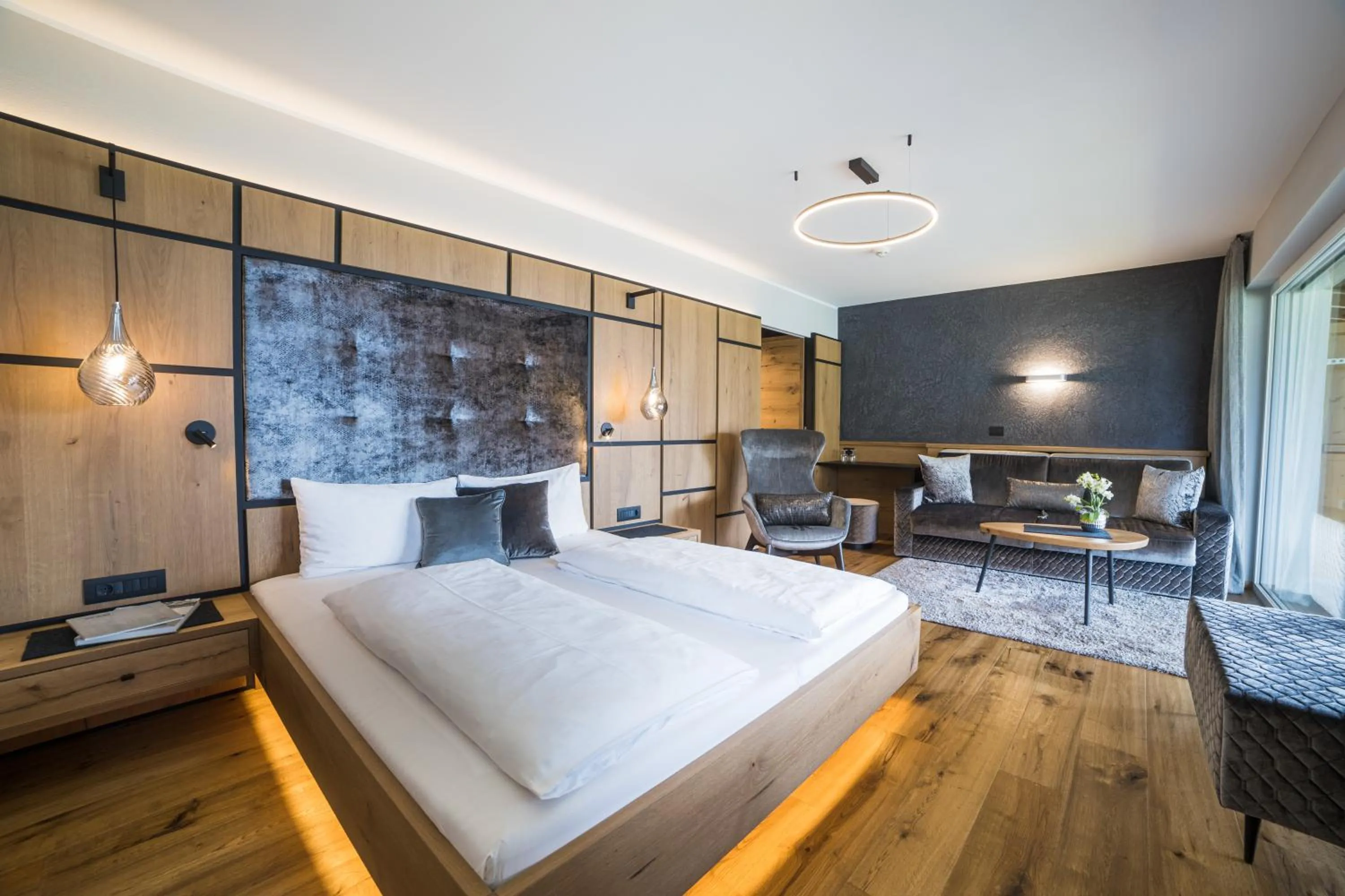 Bed in Hotel Panorama