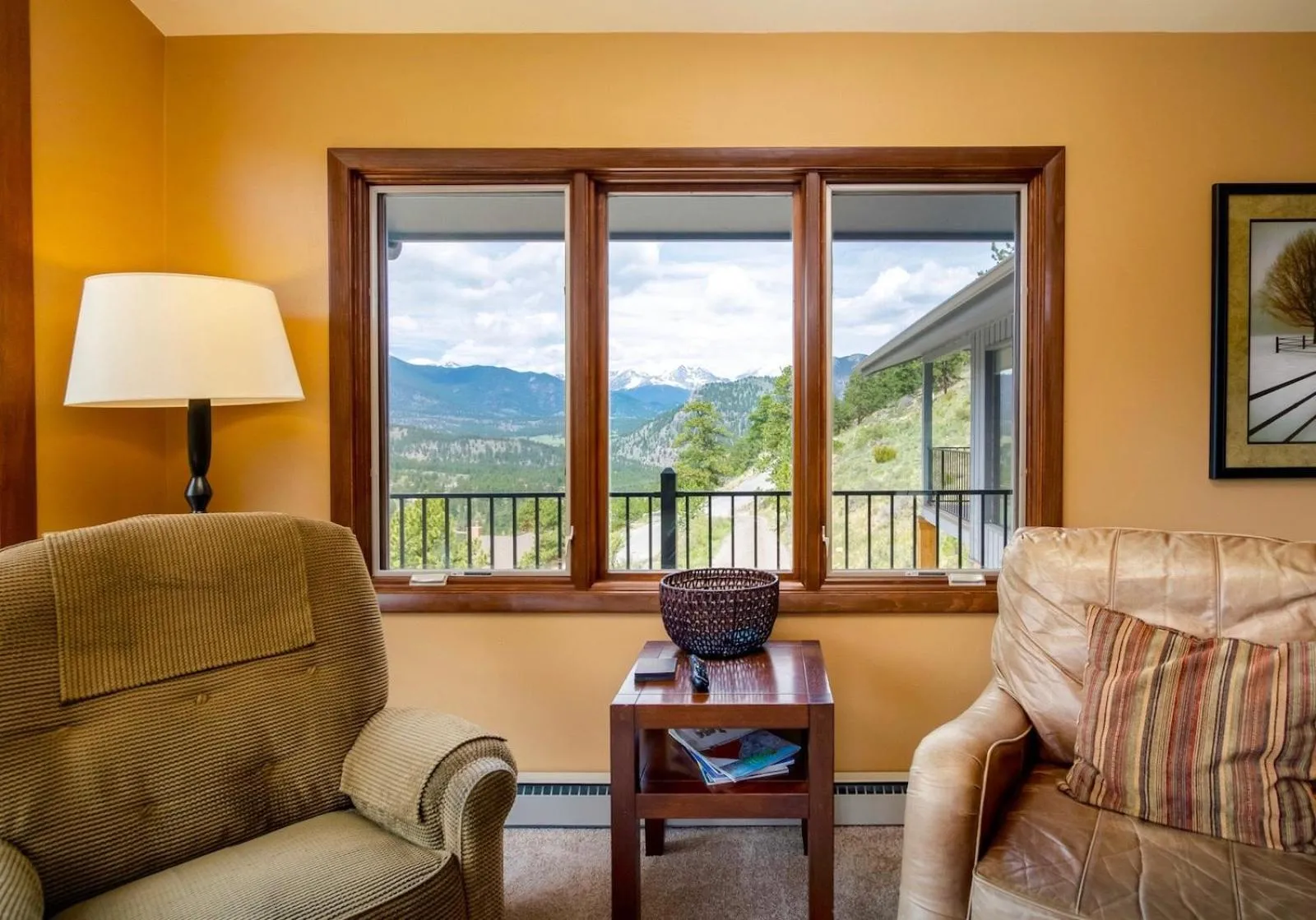 Seating area in Kintzle Home