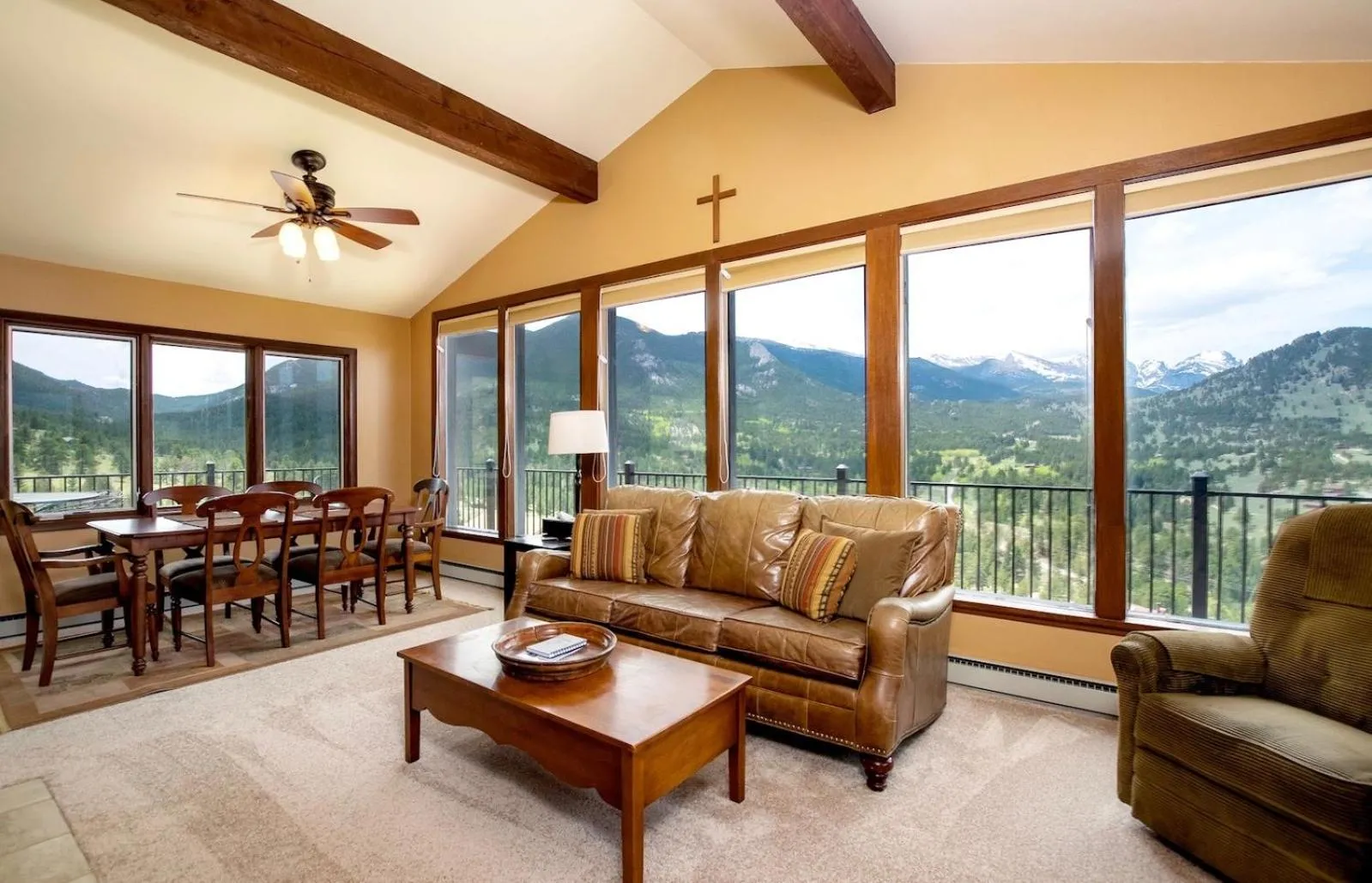 Living room in Kintzle Home