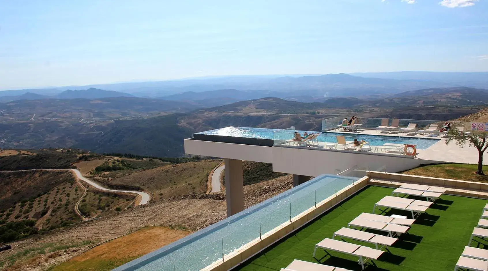 Pool view in Oca Douro Valley Hotel and Spa Pool view in Oca Douro Valley Hotel and Spa