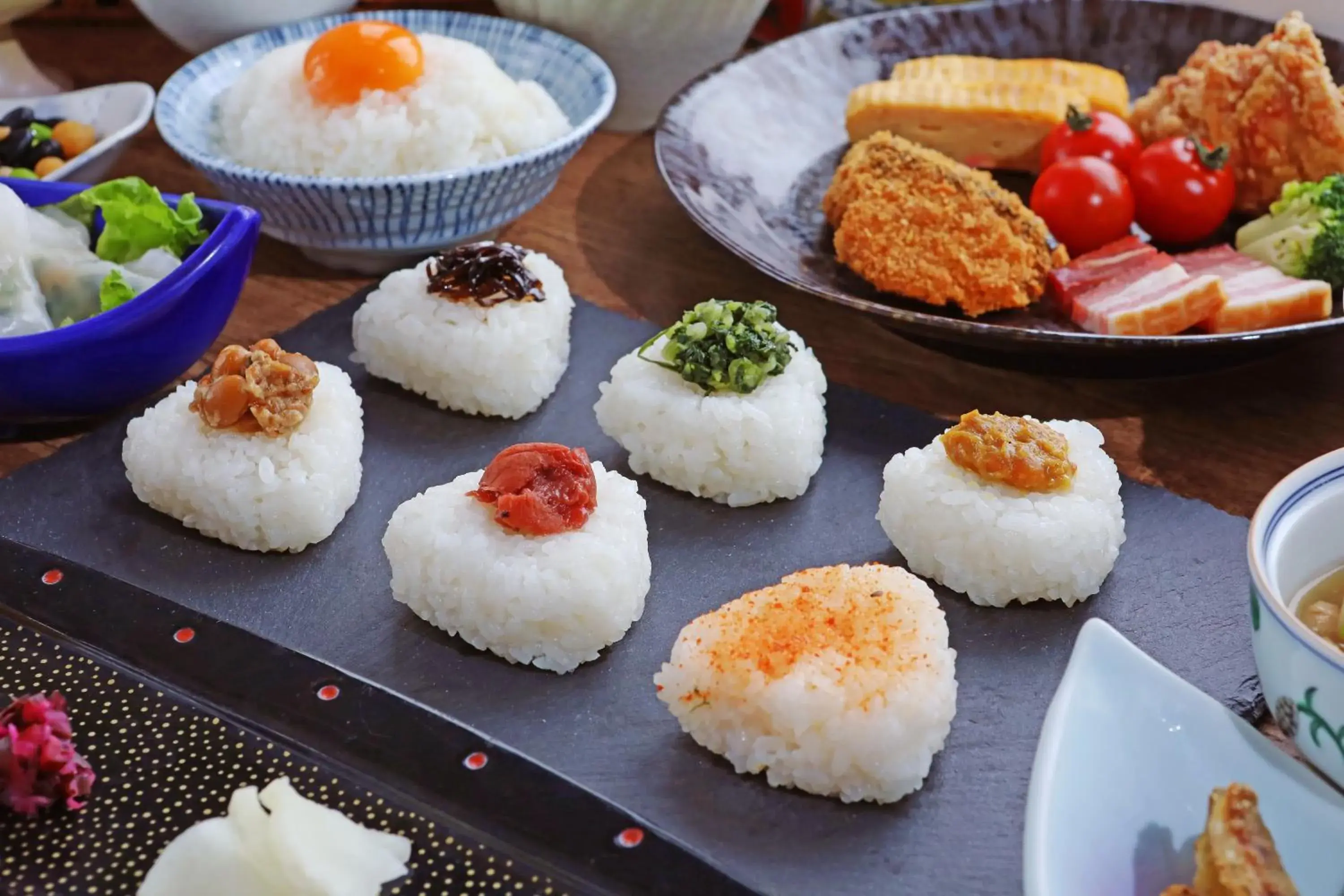 Breakfast in Kyukamura Myoko Breakfast in Kyukamura Myoko