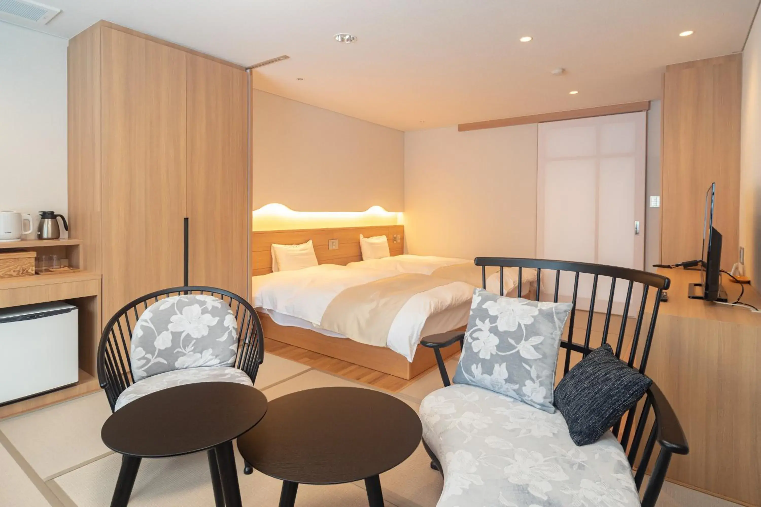 Bed in Kyukamura Myoko Bed in Kyukamura Myoko