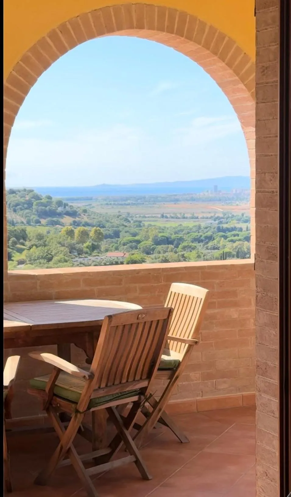 View (from property/room) in Madonna Del Poggio CAV