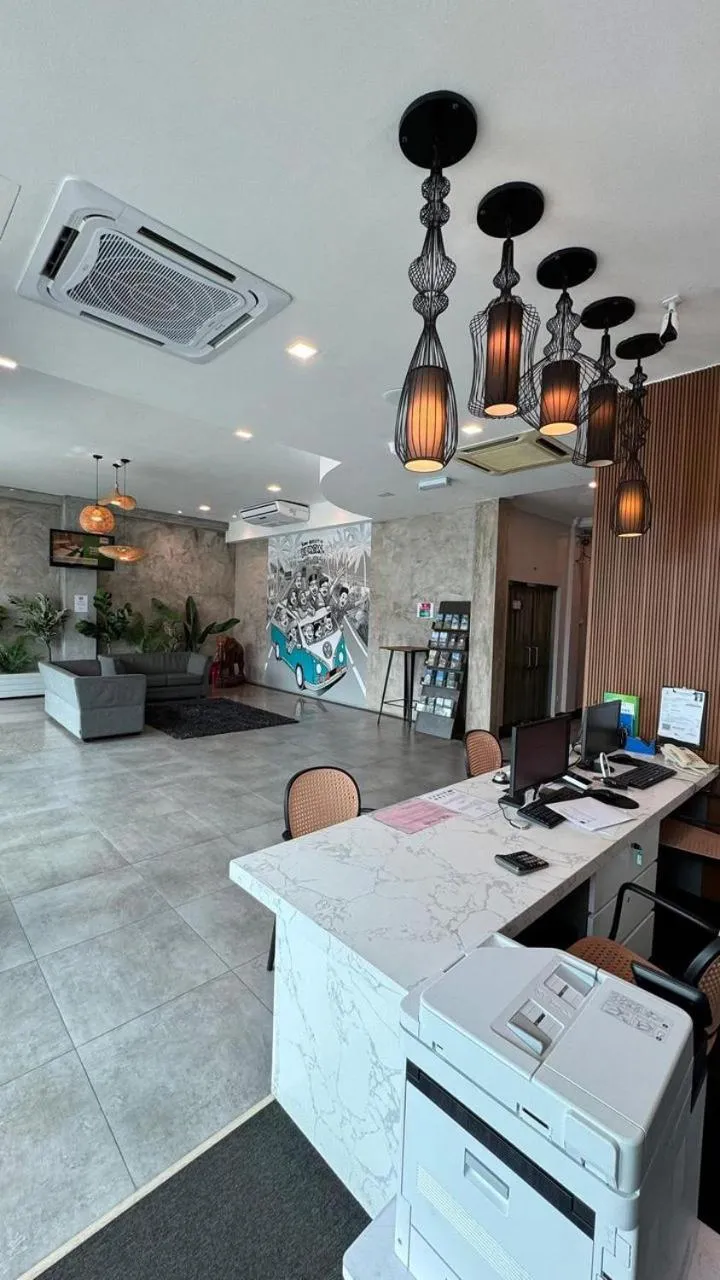 Lobby or reception in Greenlast Hotel