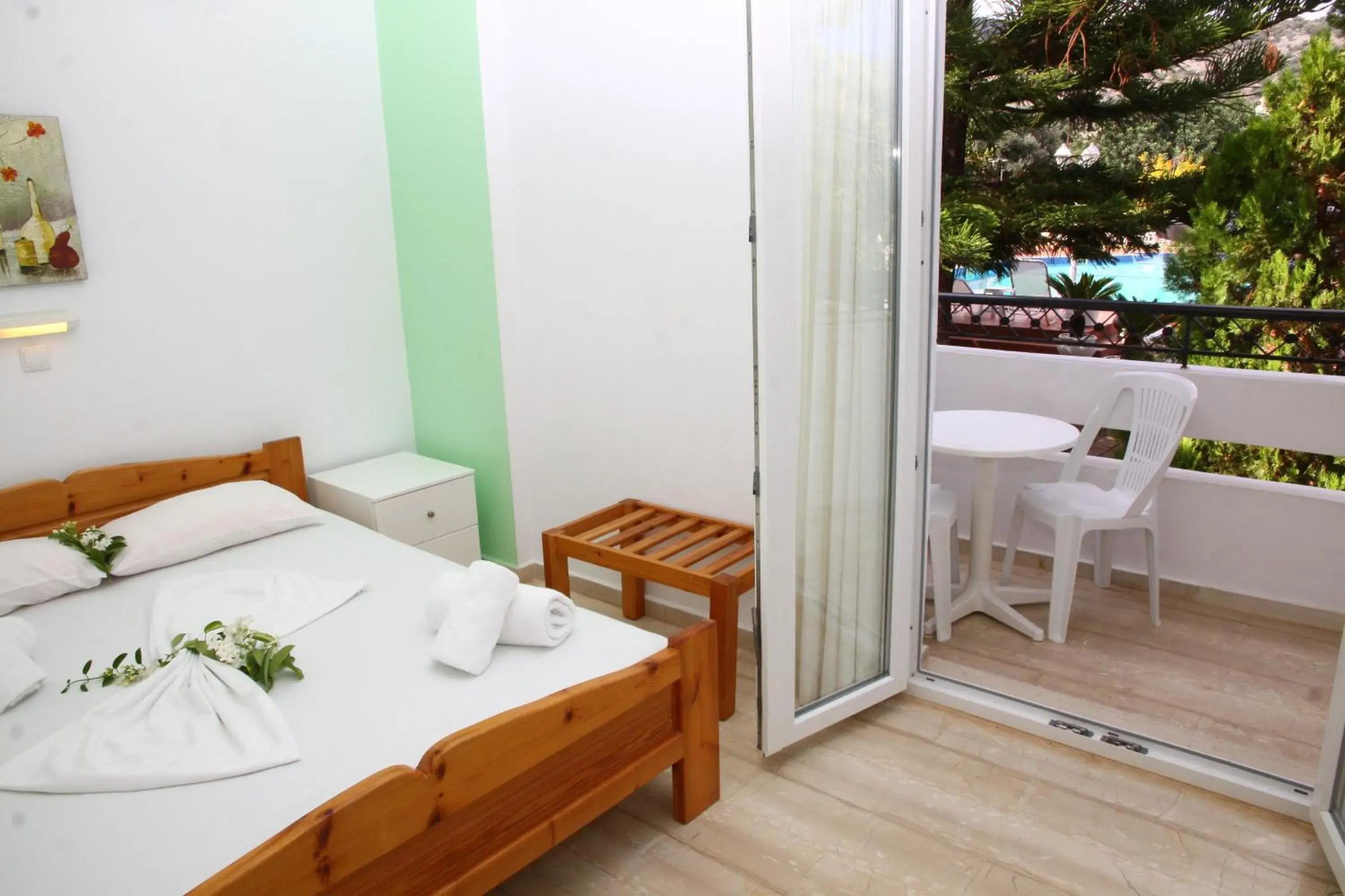 Photo of the whole room, Bed in Nikos Apartments Photo of the whole room, Bed in Nikos Apartments