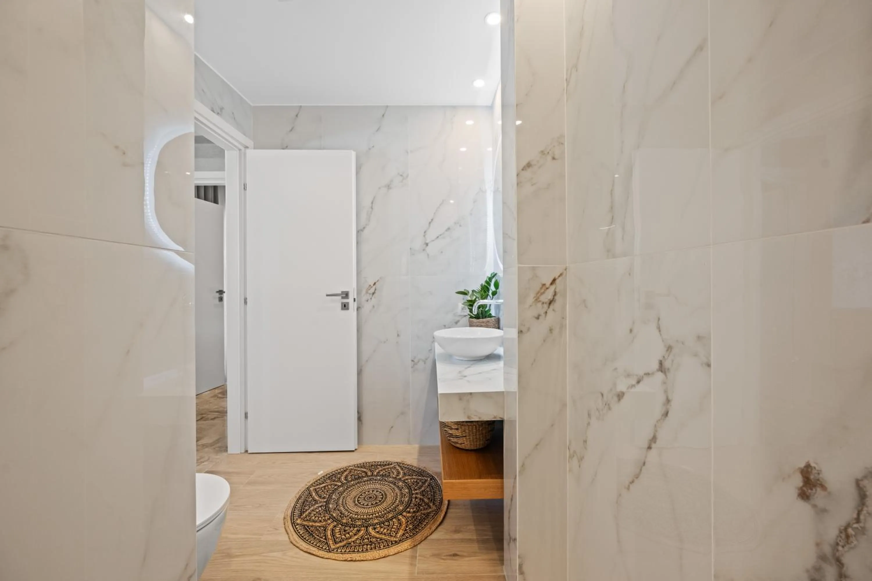 Bathroom in Nikos Apartments