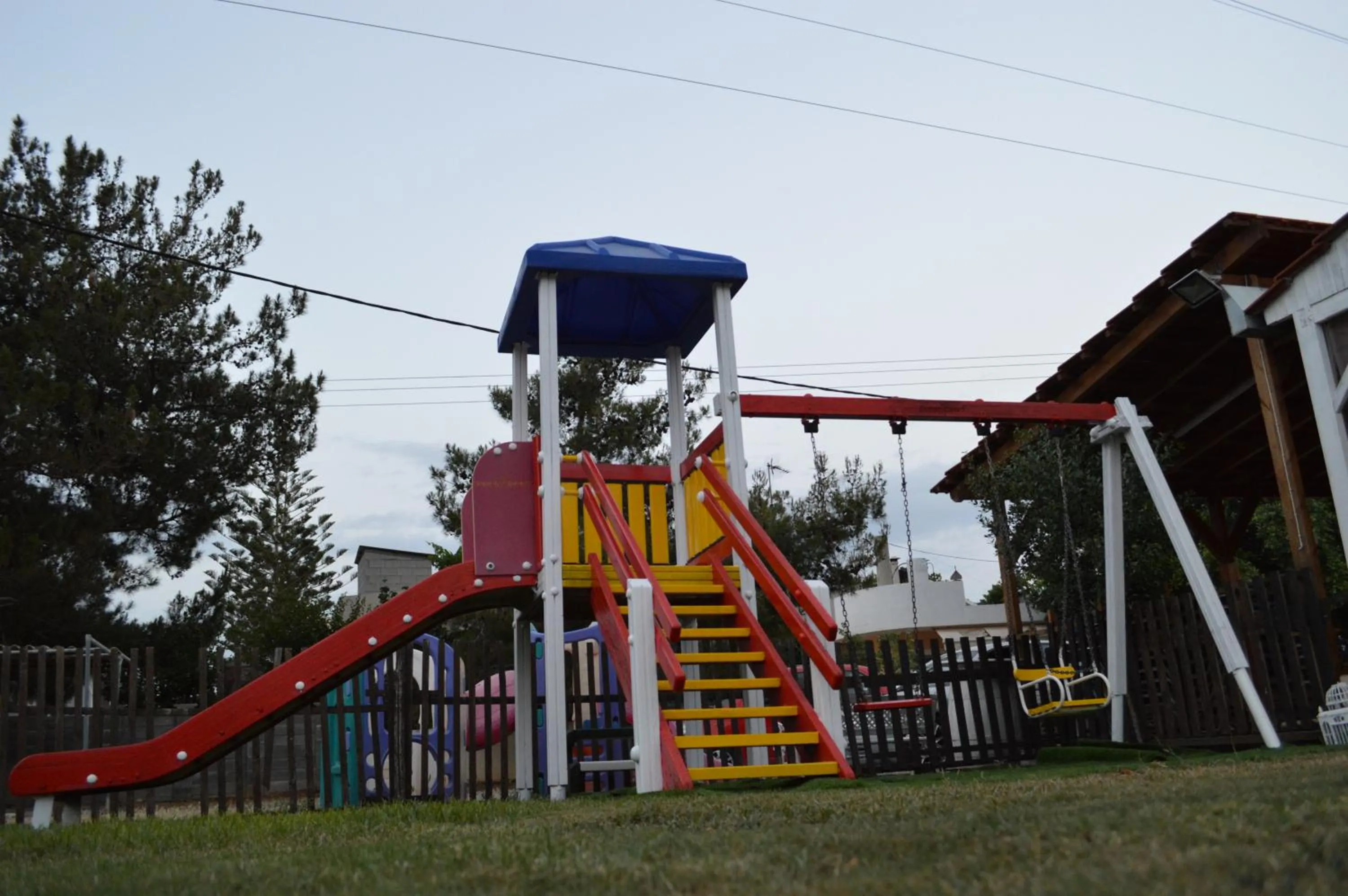 Children play ground in Nikos Apartments